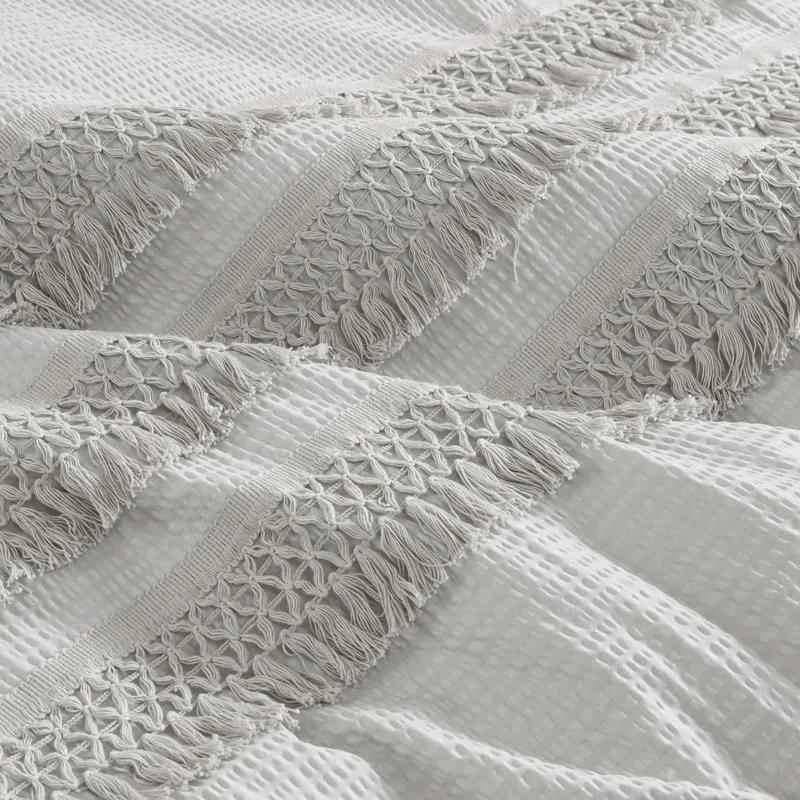 Kelly Clarkson Home Hugo Cotton Seersucker Duvet Cover Set