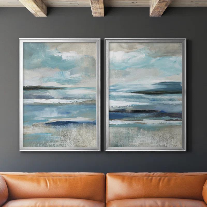 Wade Logan® " Distant Drama I " 2 - Pieces Painting Print (Set of 2)