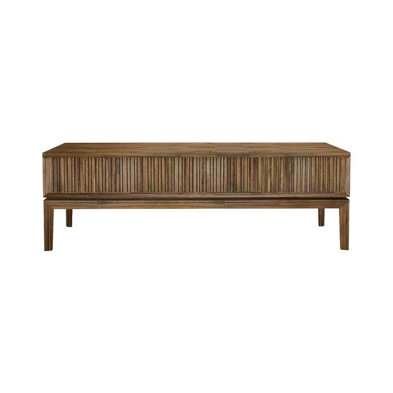 West Ridge Medium Brown Lift-Top Coffee Table with Storage