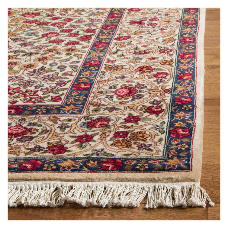 Royal Kerman 100% Wool Pile Floral Rug