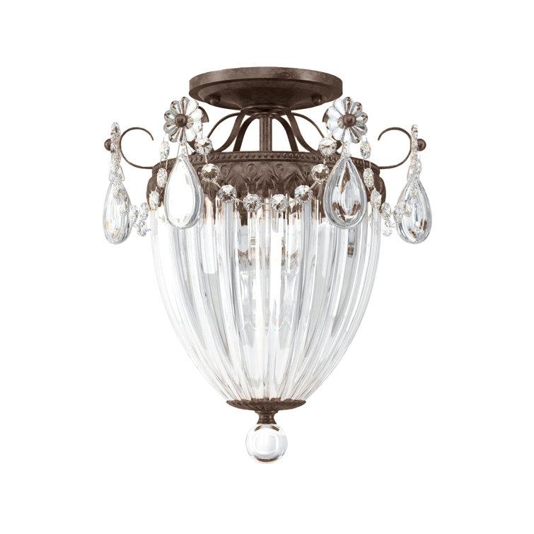 Bagatelle Crystal Semi Flush Mount