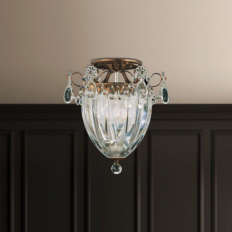 Bagatelle Crystal Semi Flush Mount