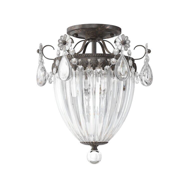 Bagatelle Crystal Semi Flush Mount