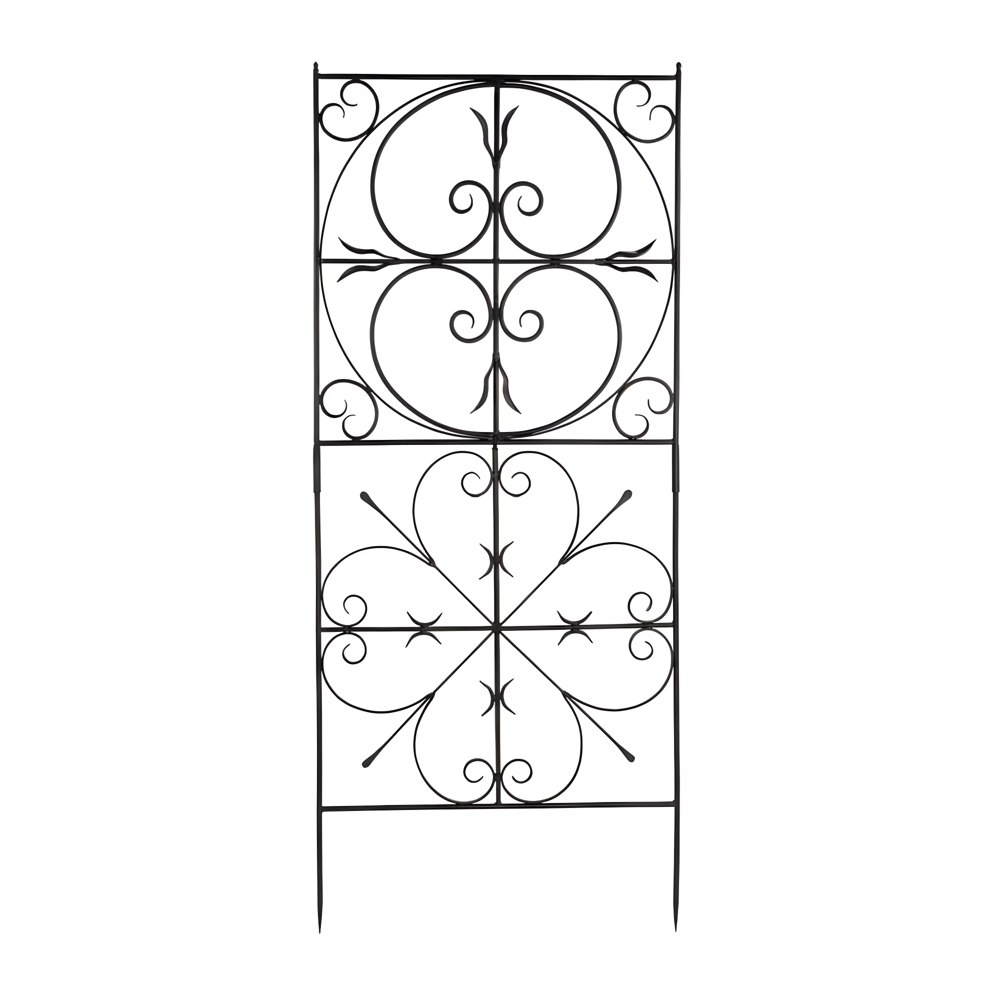 Achla  Garden Aldrich Trellis - Graphite Powdercoat
