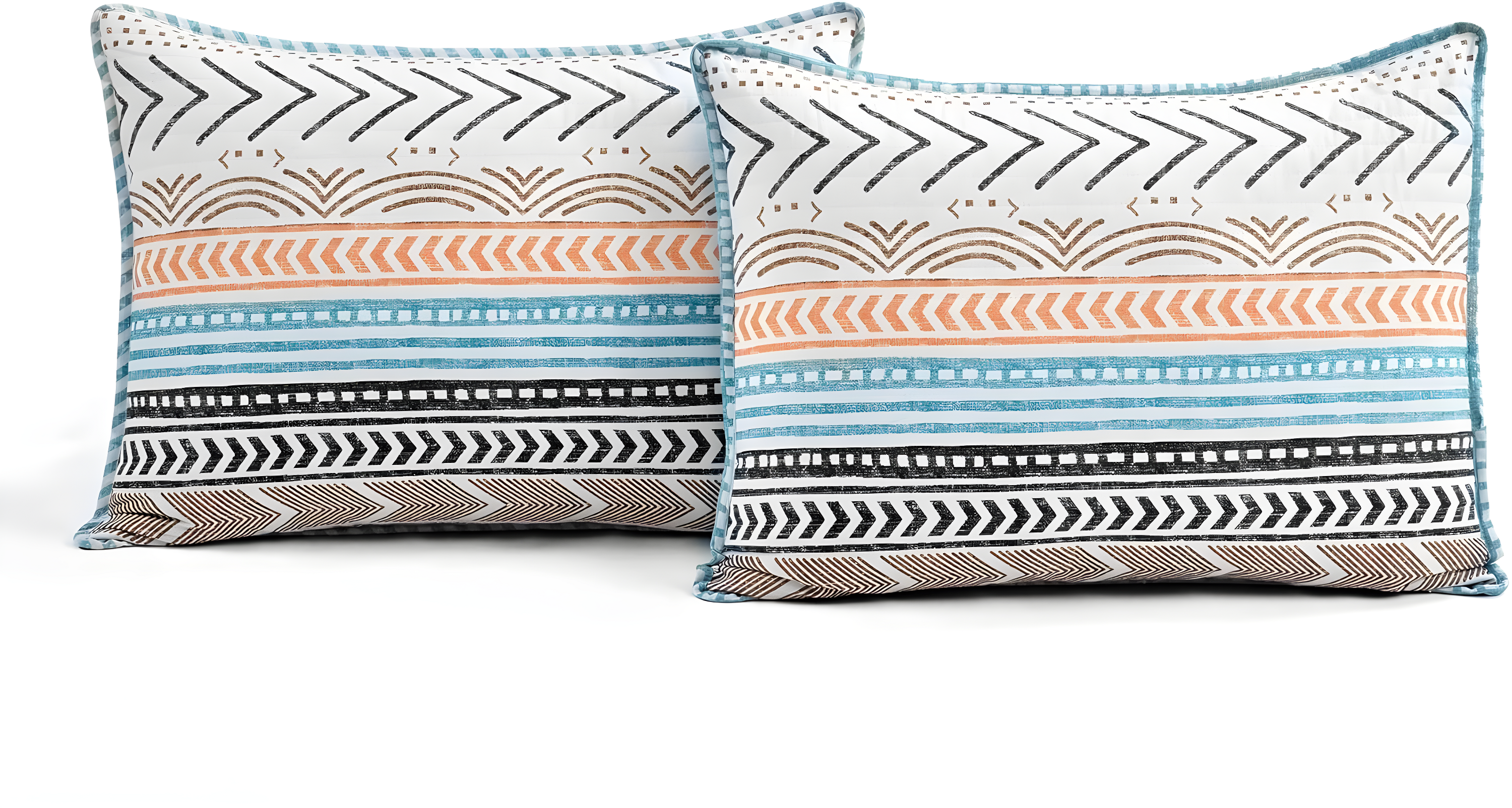 Hygge Geo Reversible Contemporary 3-Piece Quilt Set