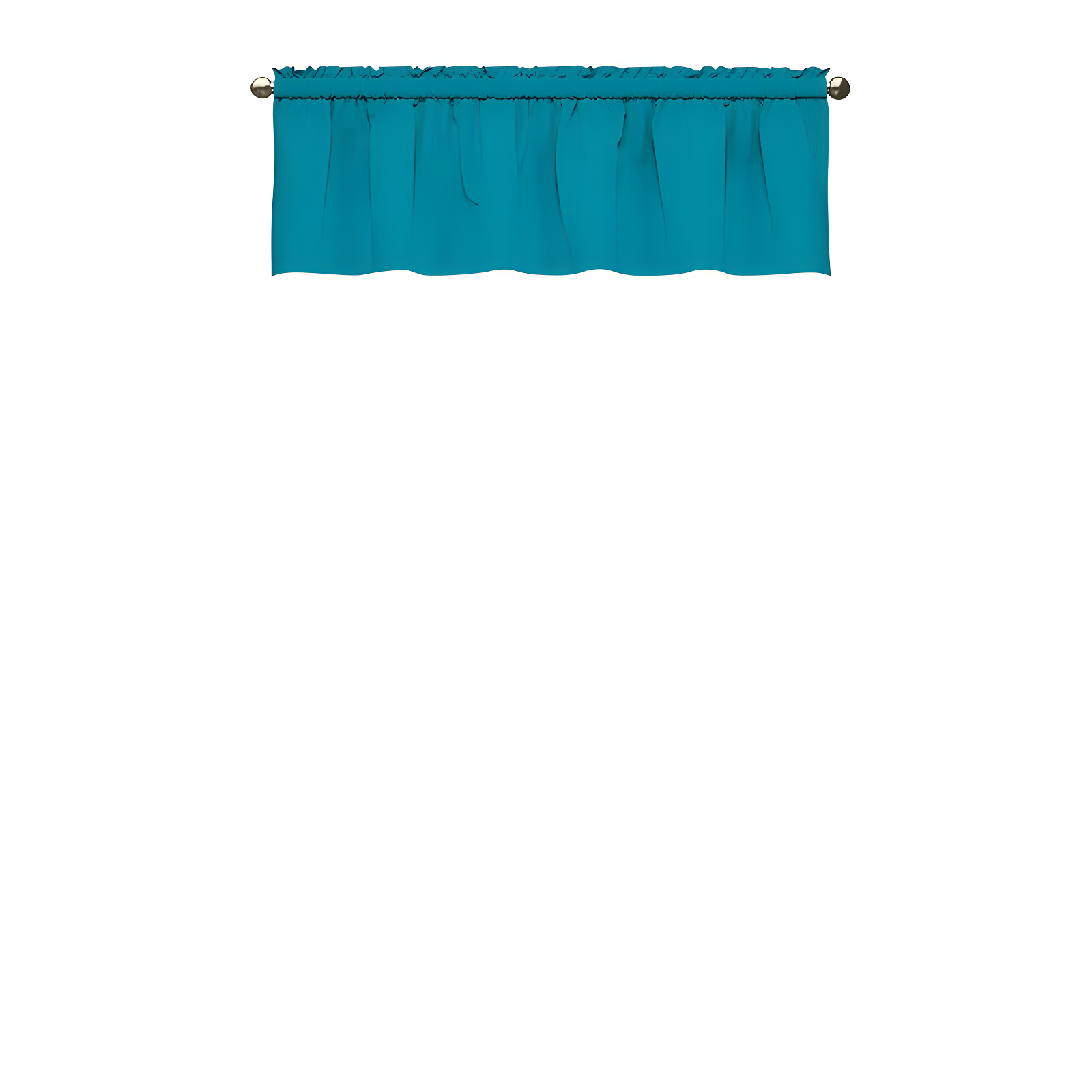 Eclipse Kendall Scalloped 42'' W Window Valance