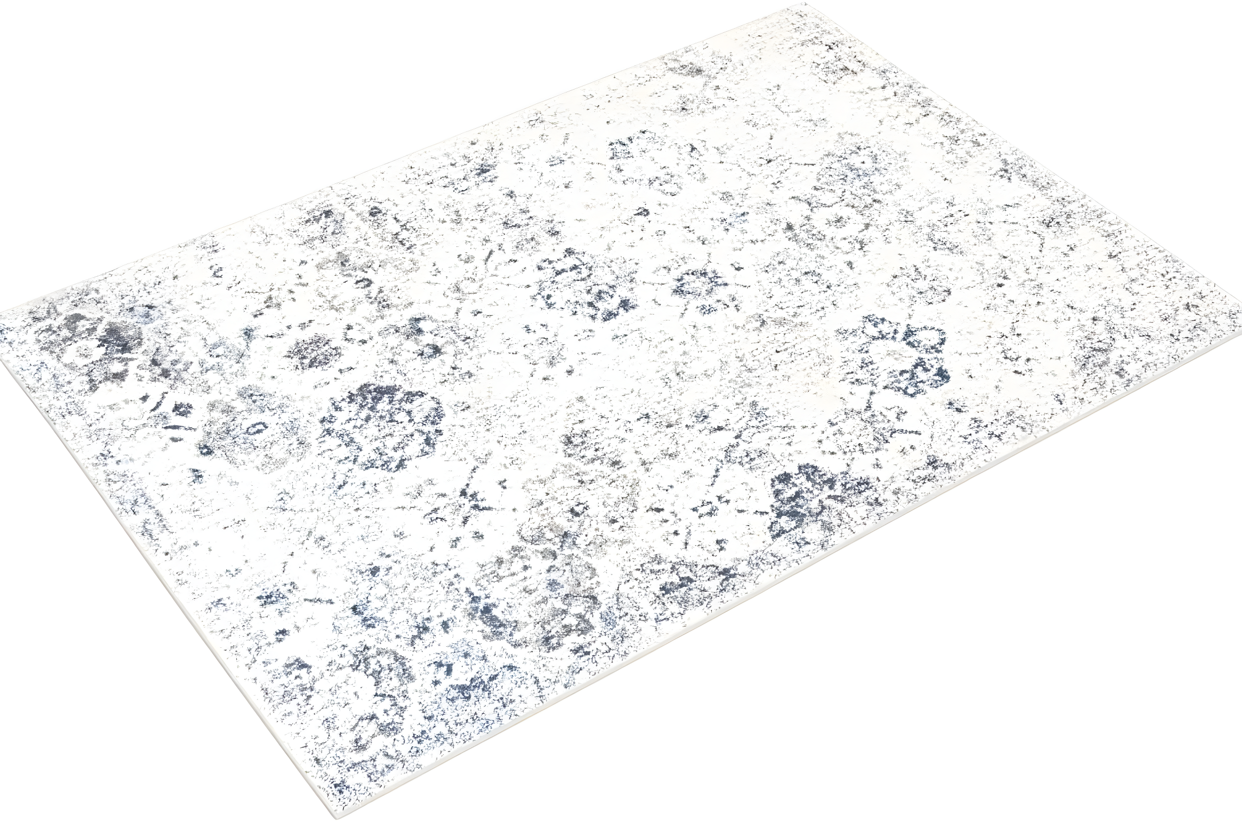 Madison MAD611 Power Loomed Indoor Accent Rug - White/Royal Blue - 2'3"x4' - Safavieh