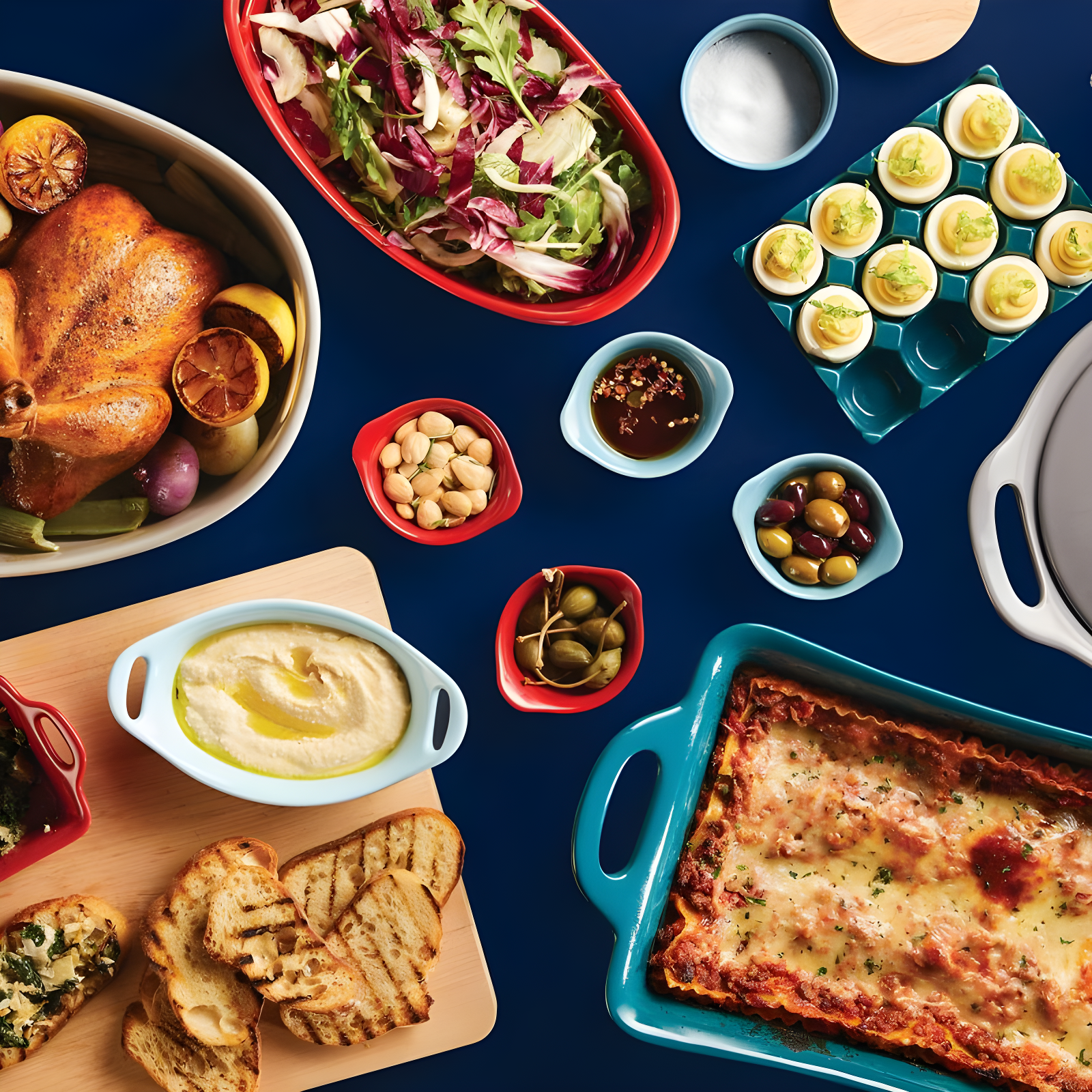 Rachael Ray Rachael Ray Stoneware Ceramic Oval Baker Set