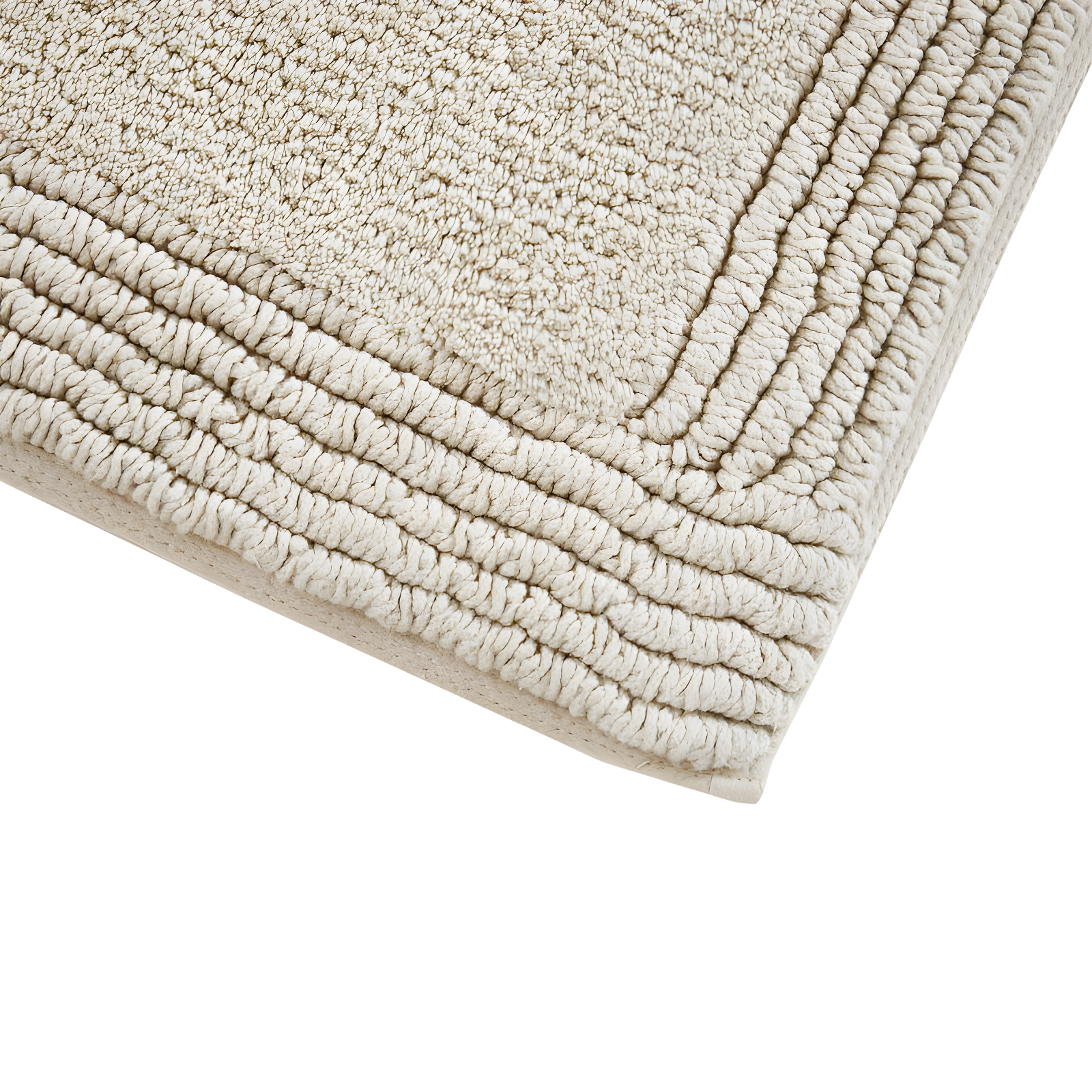 Splendor 100% Cotton Tufted 3000 GSM Reversible Bath Rug