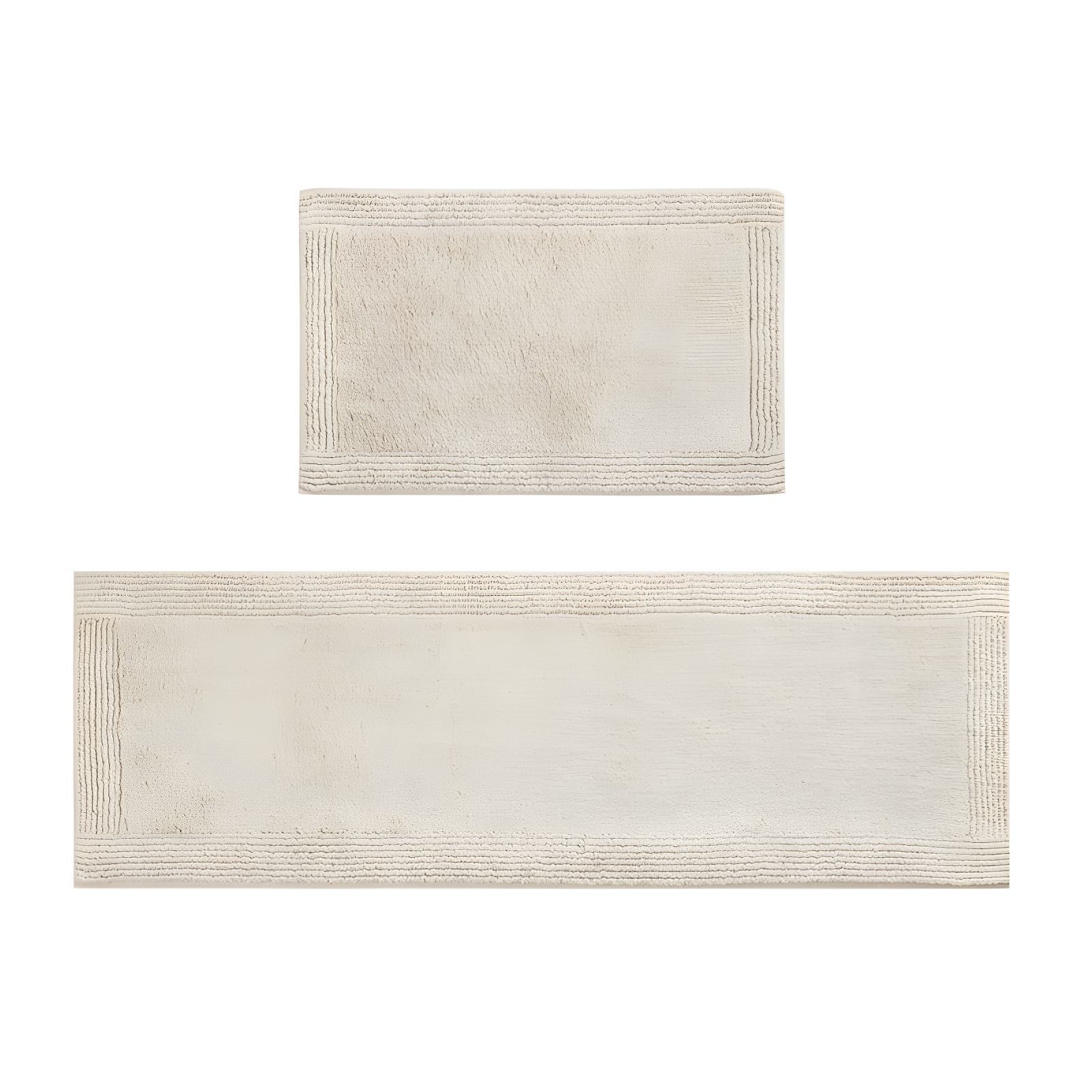 Splendor 100% Cotton Tufted 3000 GSM Reversible Bath Rug