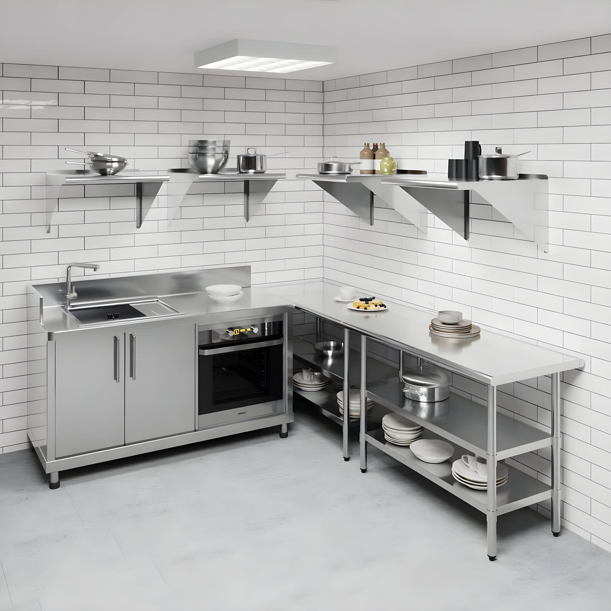 Amgood Utility Metal Wall Shelf. & Reviews | Wayfair