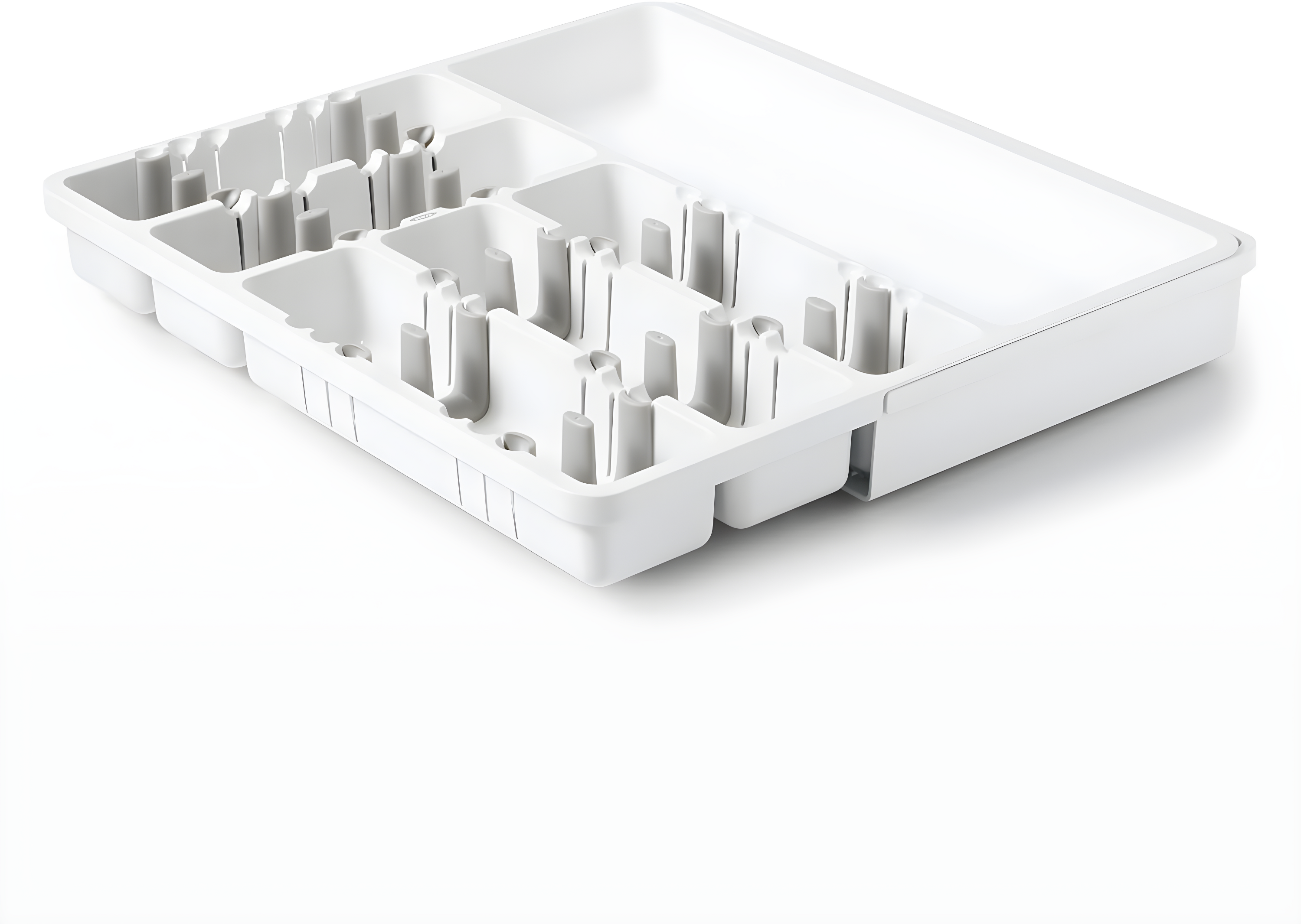 1.75"H x 16.72"W x 22"D Drawer Organizer