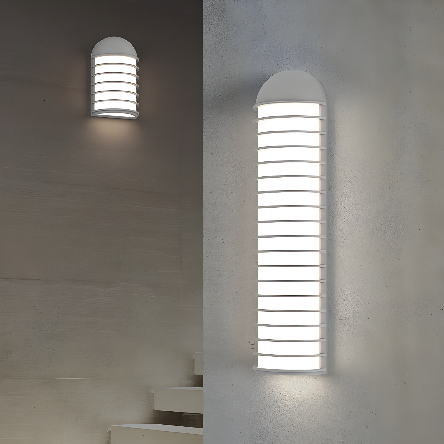 Inside-Out LED Flush Mounted Sconce