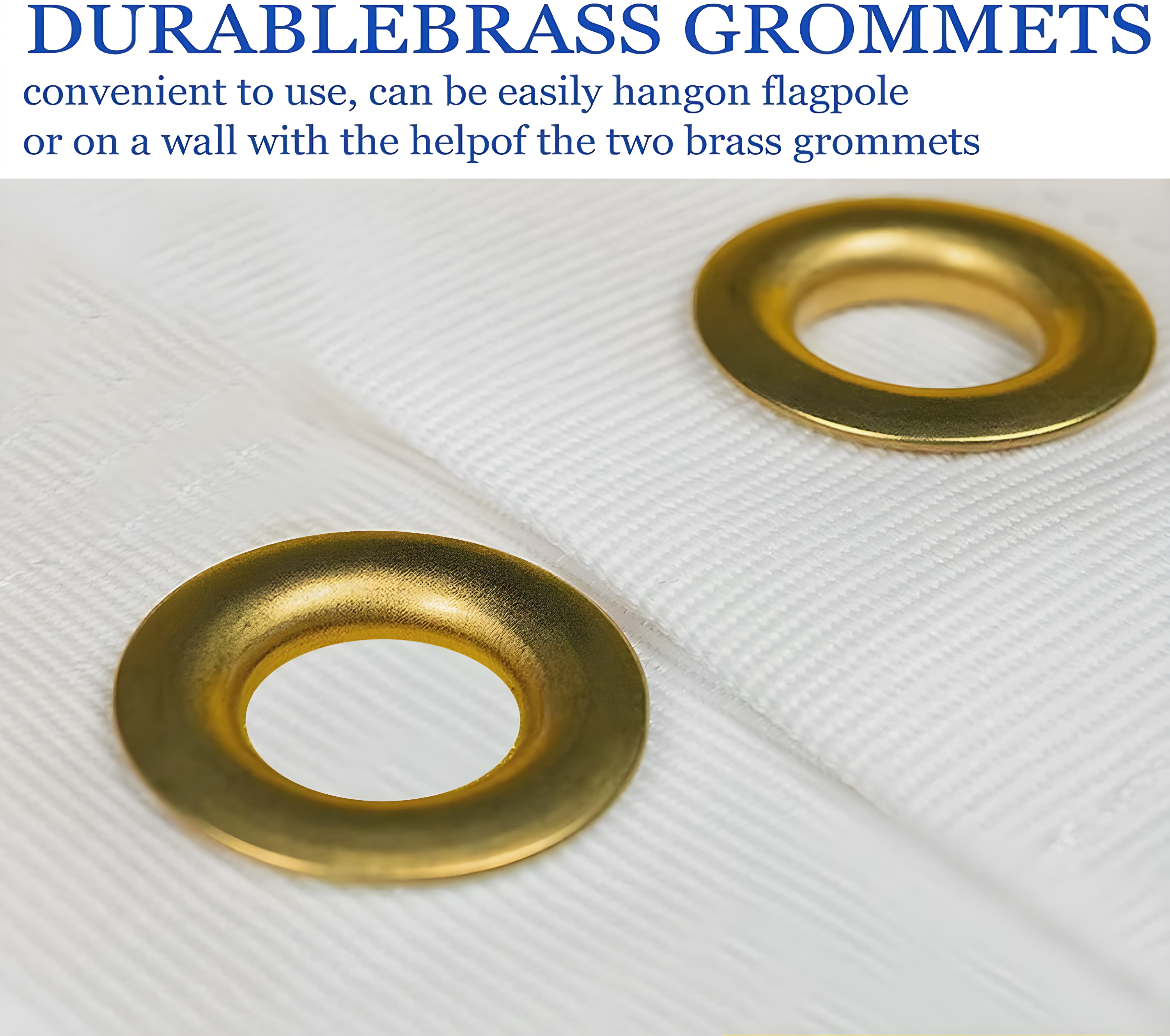 New Minnesota State Flag 3x5 Outdoor MN Flag 2 Rows Stitched Edge Canvas Header with 2 Brass Grommets