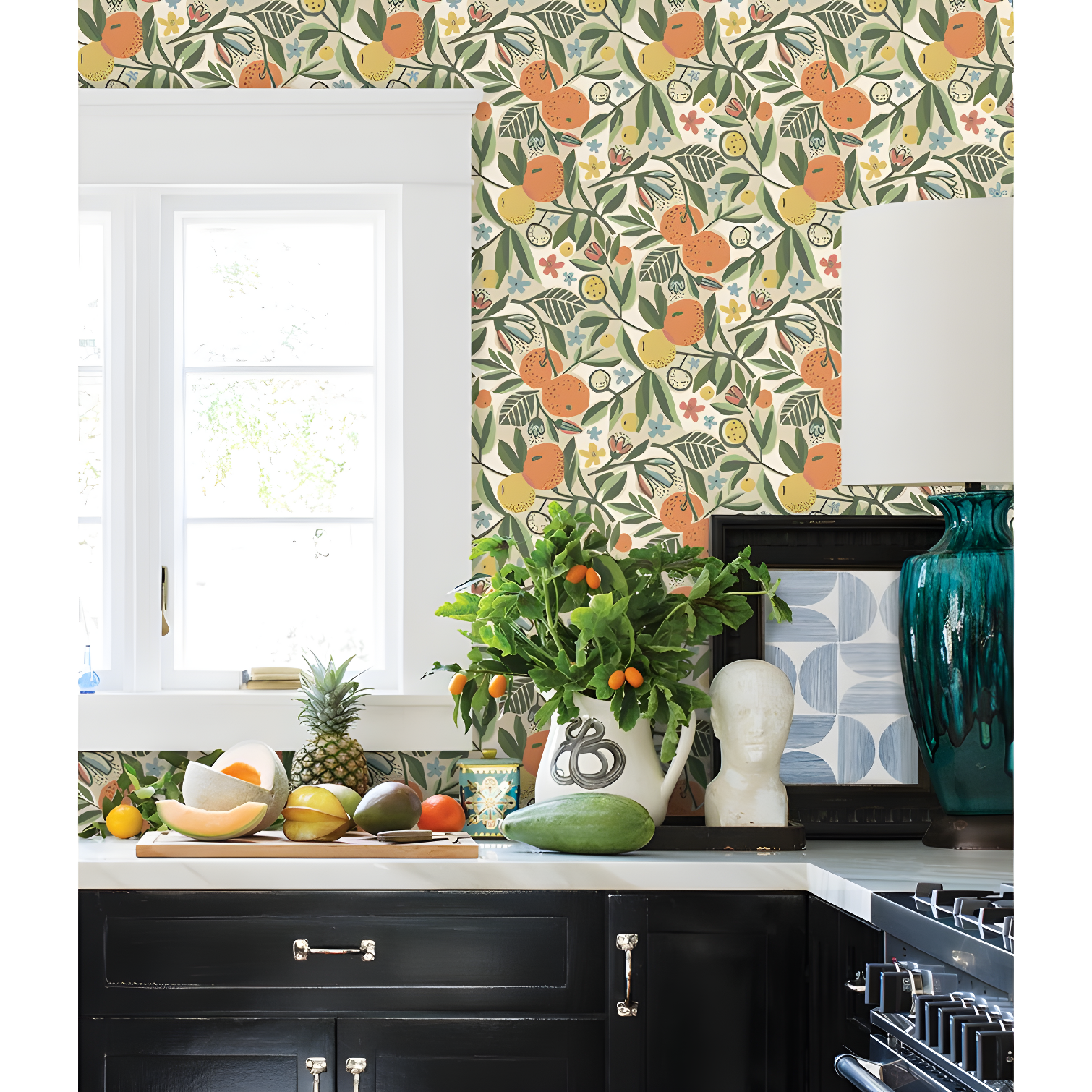 Peel & Stick Floral Roll