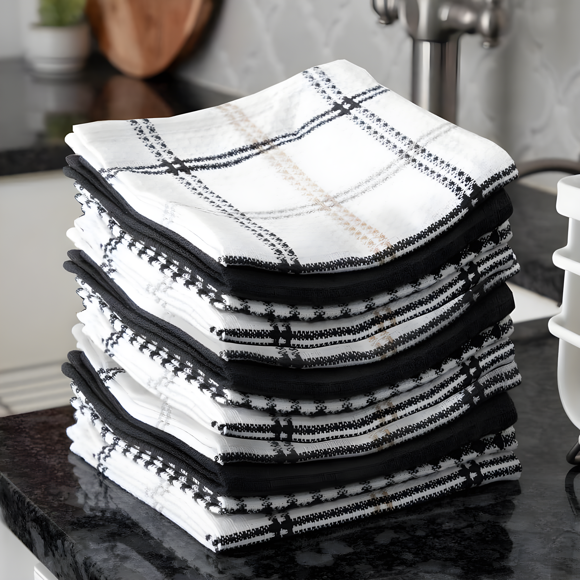 T-fal Flat Waffle Kitchen Dishcloth Set