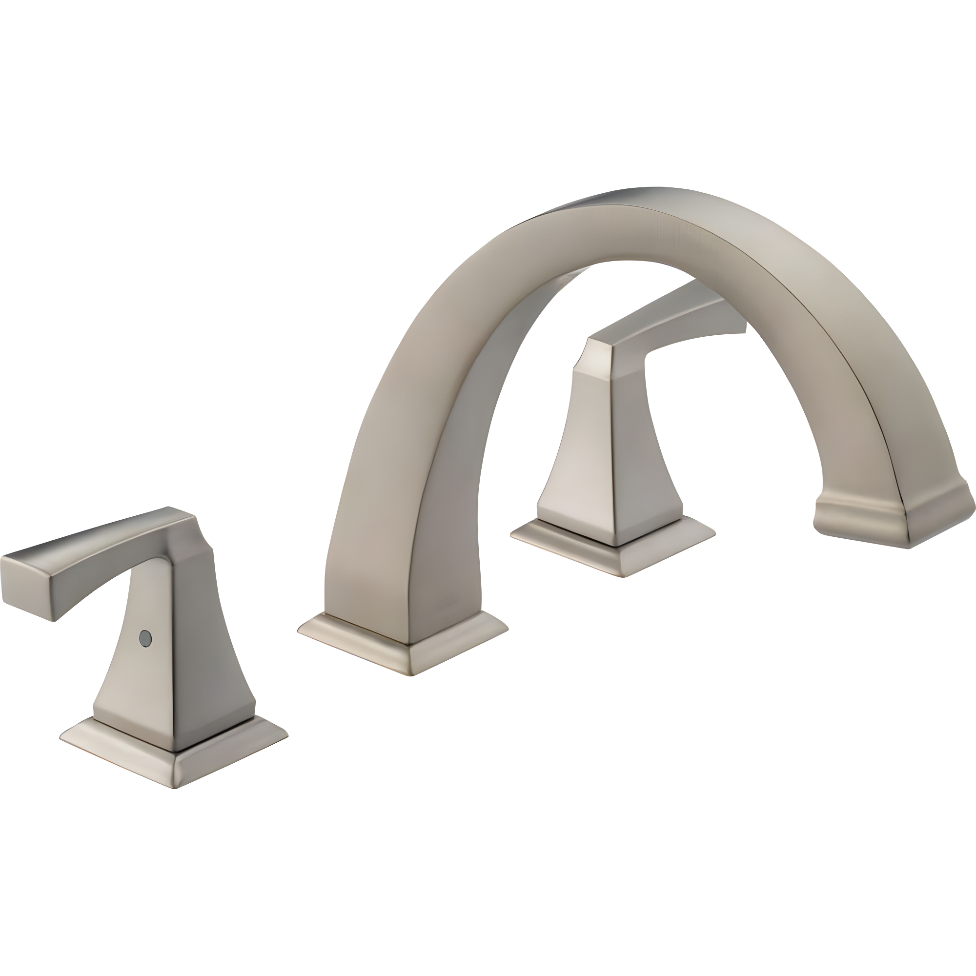 Dryden Double Handle Deck Mounted Roman Tub Faucet Trim