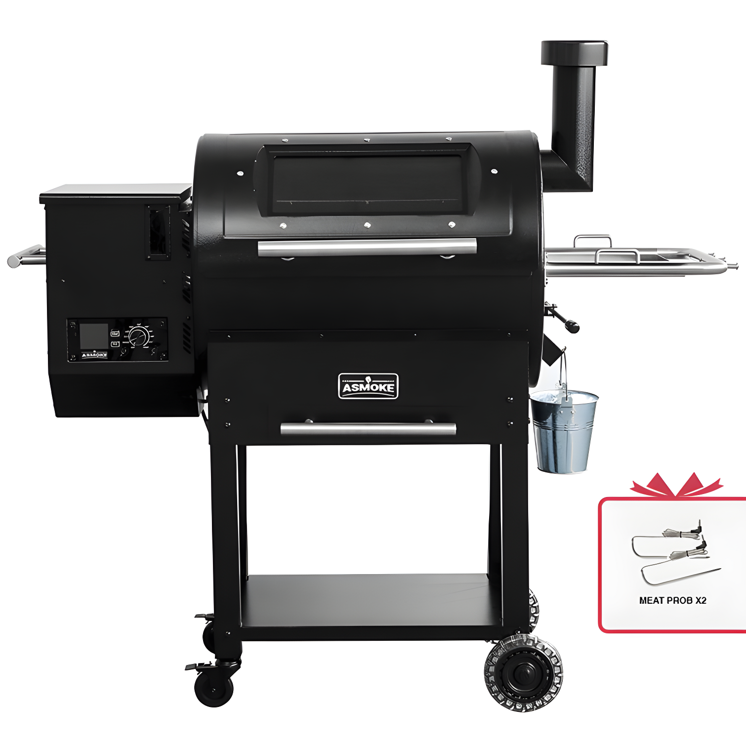 Asmoke 700 sg. in. Skylights Wood Pellet Grill