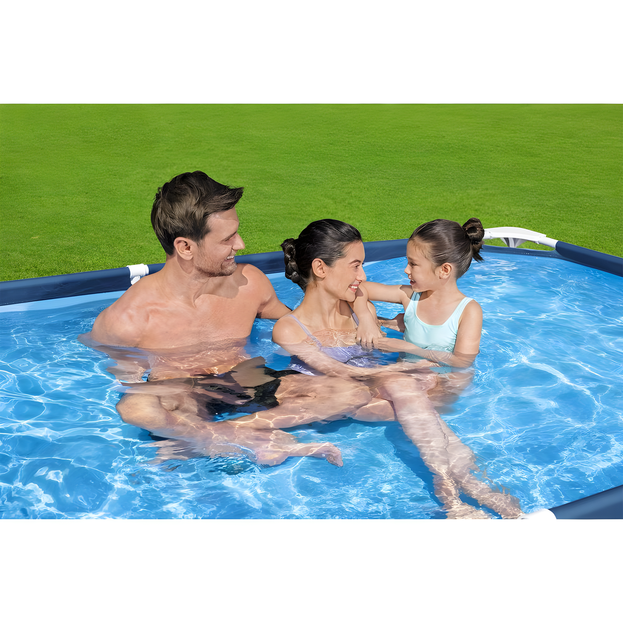 Bestway Bestway Steel Pro Rectangular Above Ground Swimming Pool Set