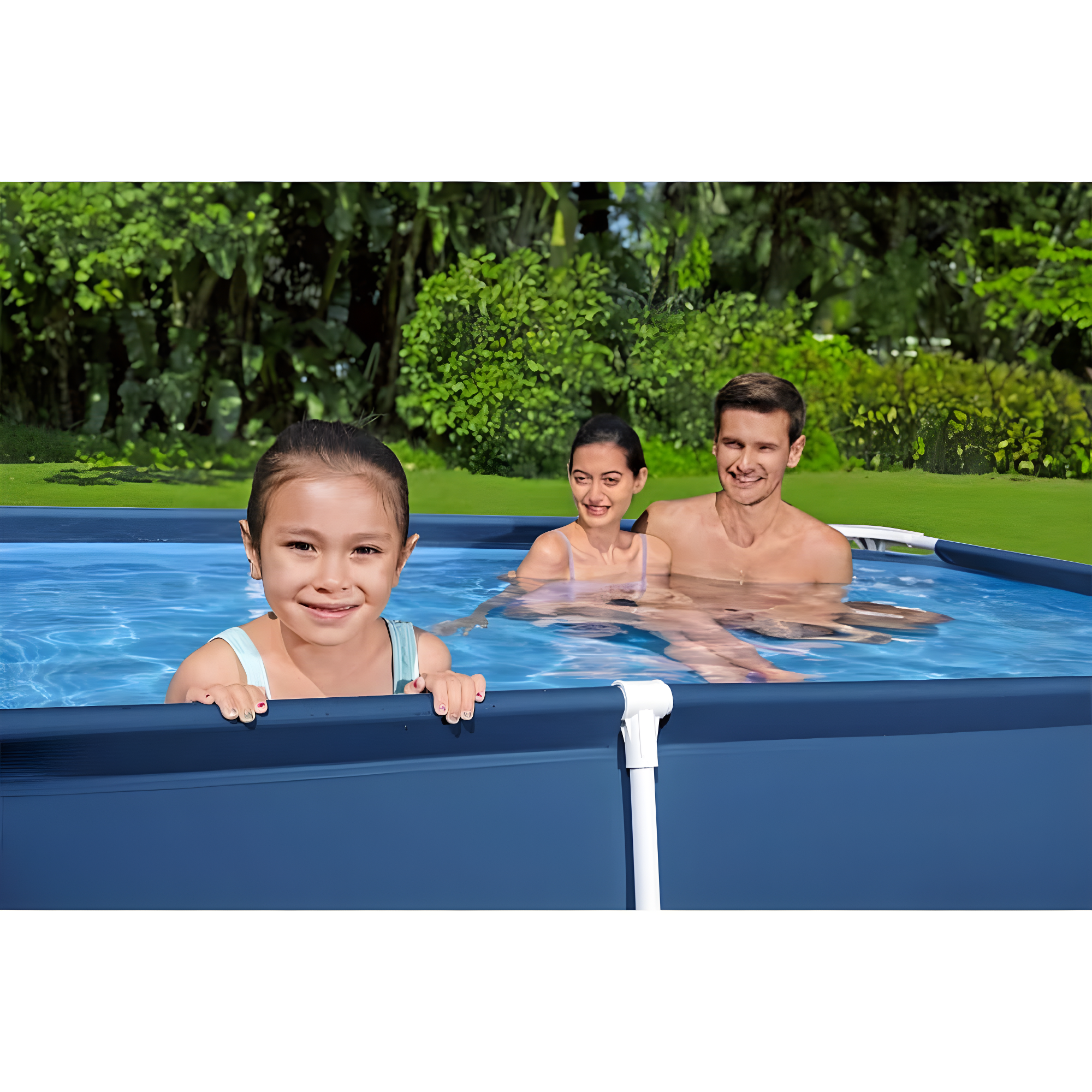 Bestway Bestway Steel Pro Rectangular Above Ground Swimming Pool Set