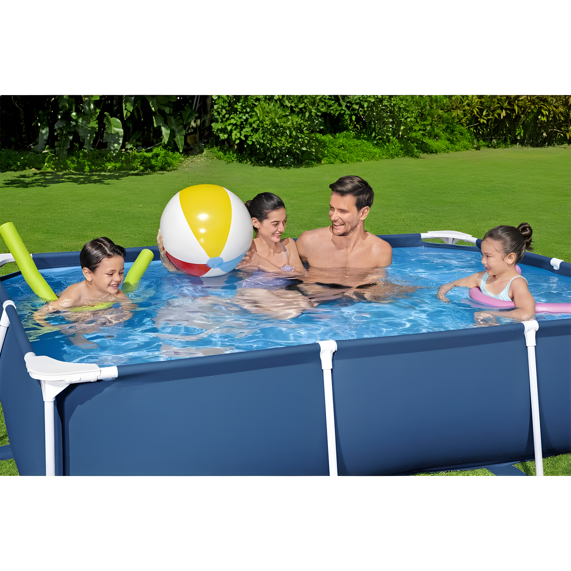 Bestway Bestway Steel Pro Rectangular Above Ground Swimming Pool Set