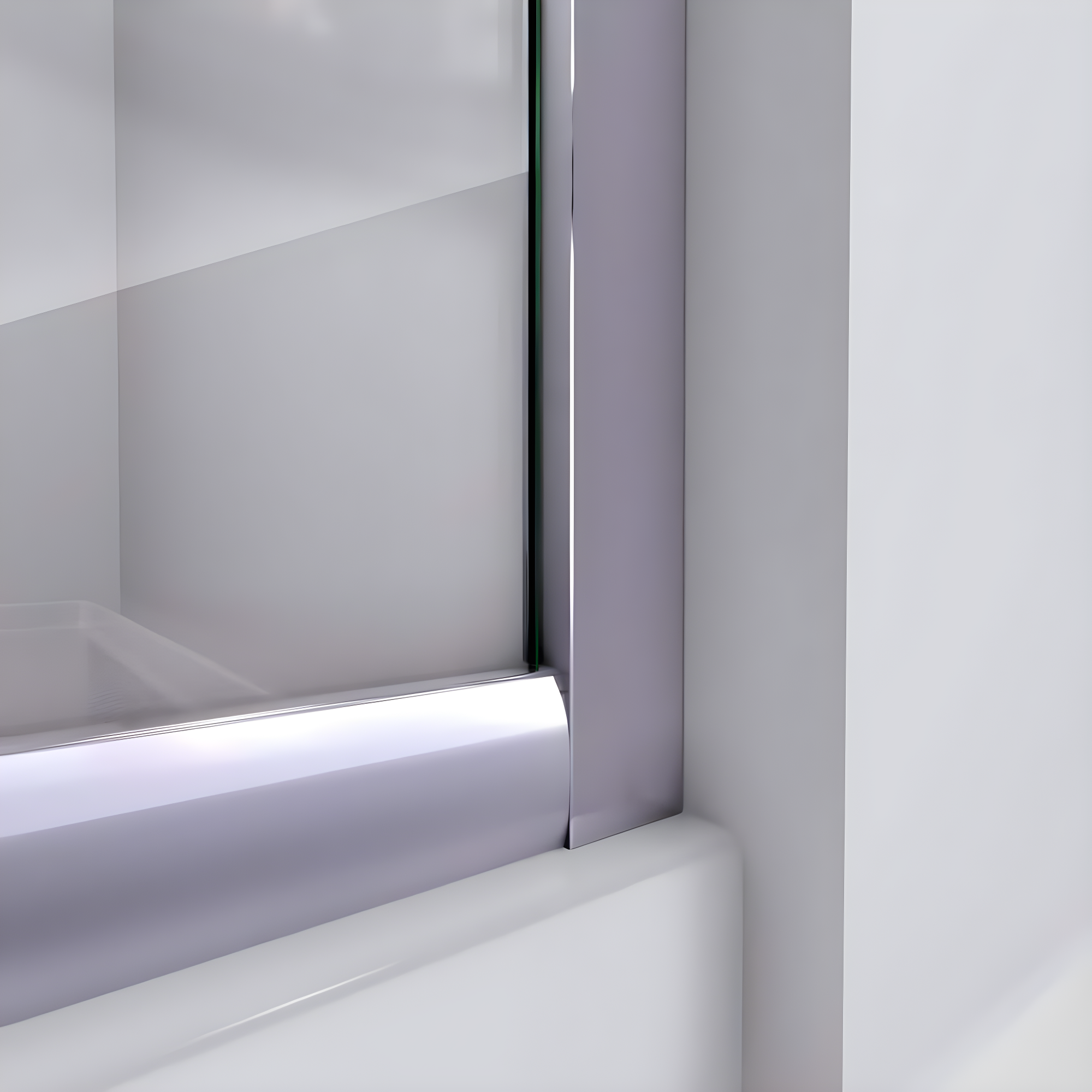 Prime 33" W x 33" D x 76.75" H Round Sliding Shower Enclosure with Base Included