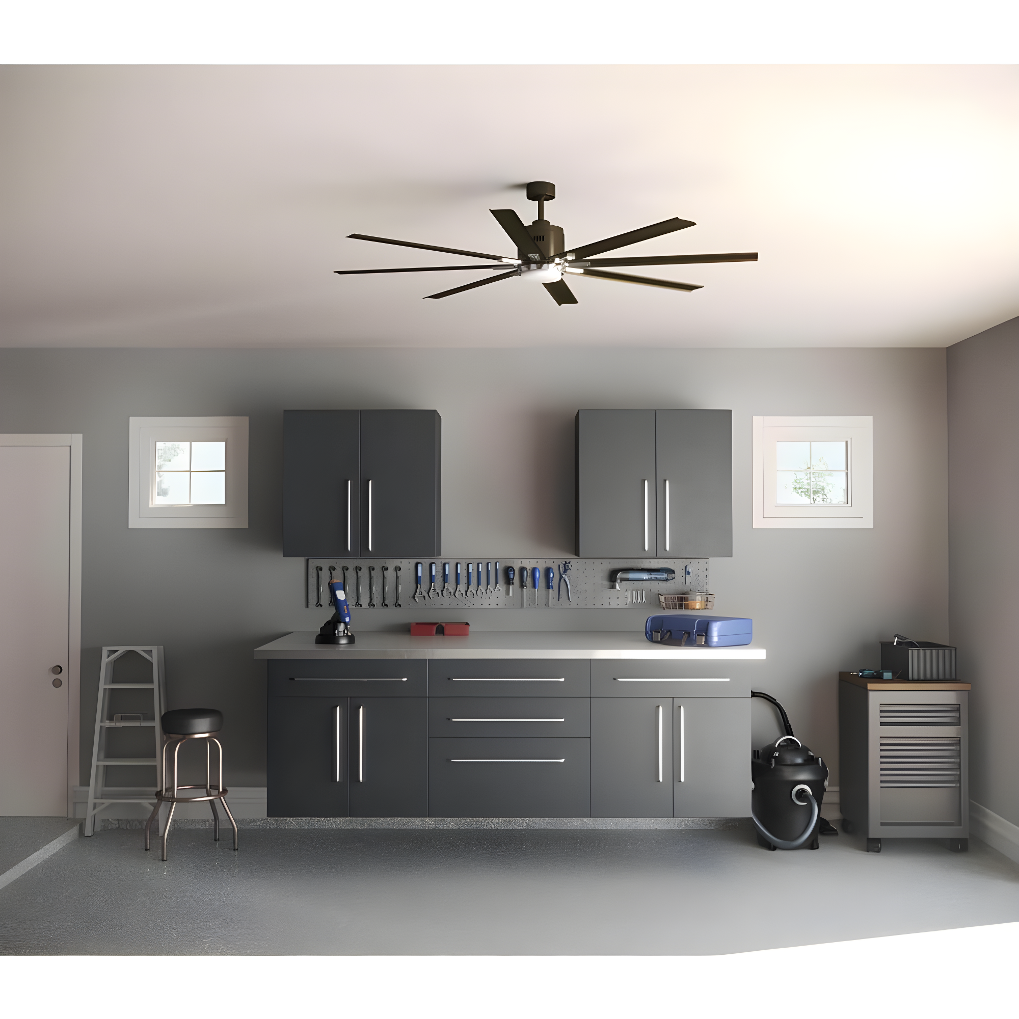Vast Collection 72" 18W LED Eight Blade Fan
