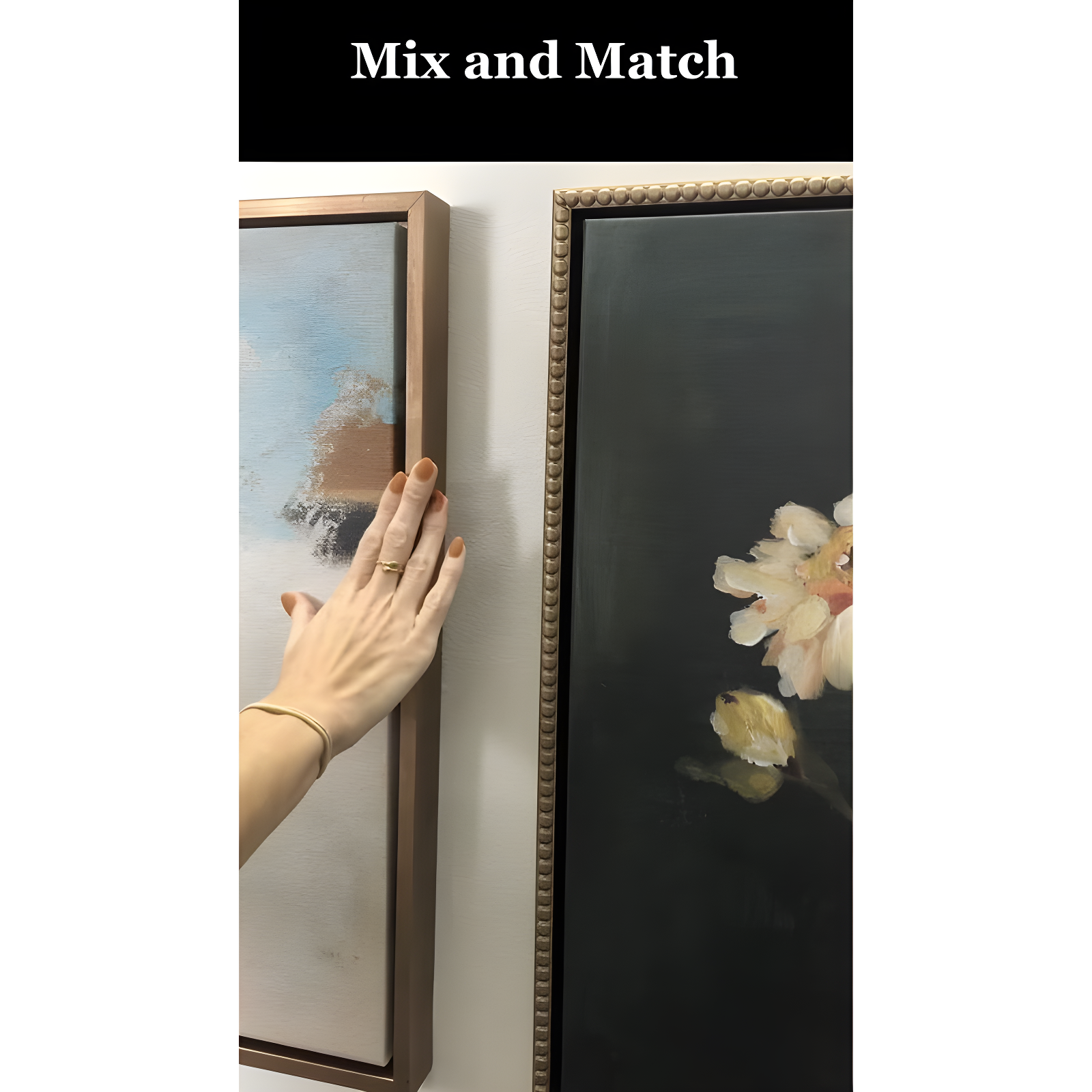 Kate and Laurel Sylvie Lone Joshua Tree Framed Canvas by Amy Peterson Art Studio, 23x33, Natural