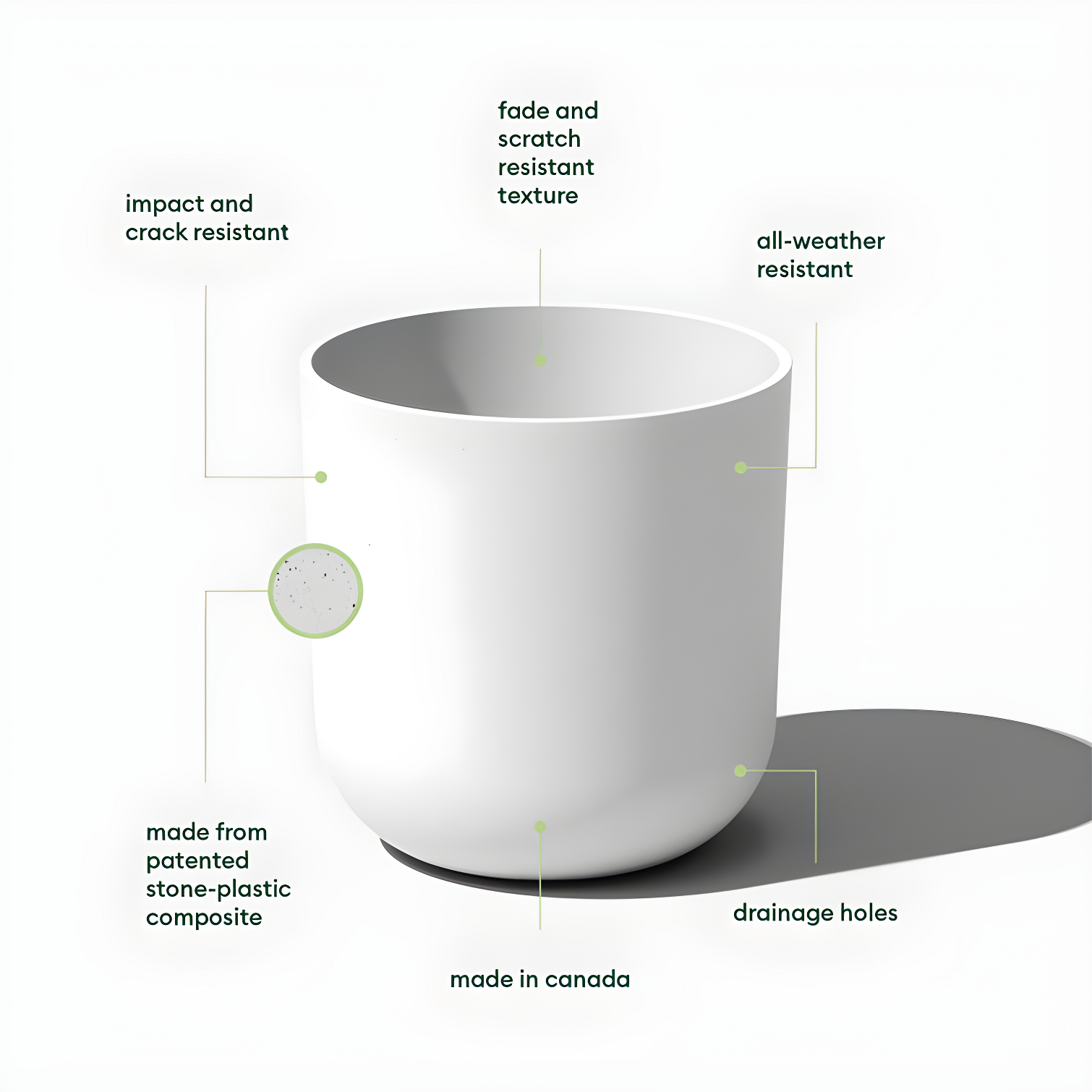 Mason Series Kona Planter