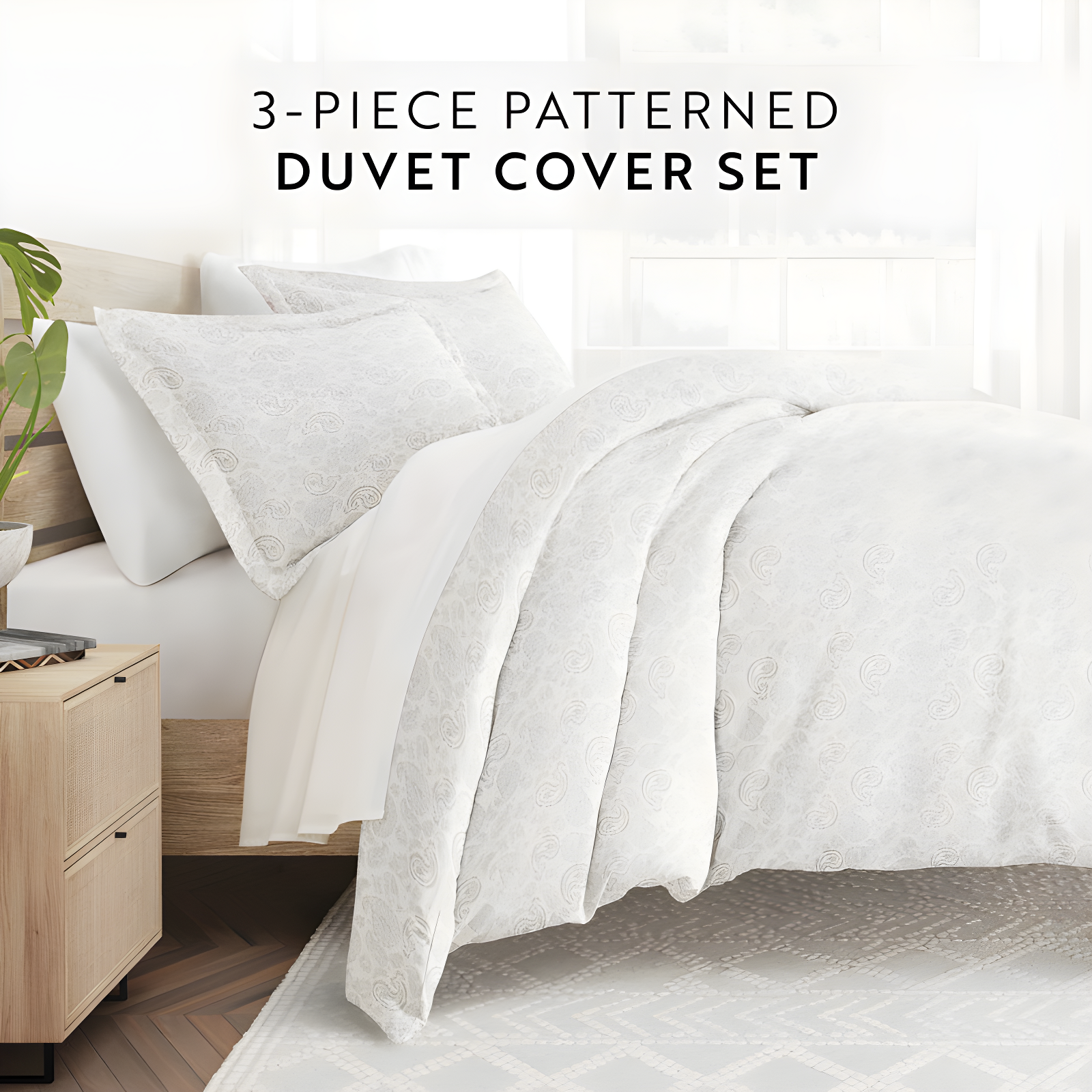 Becky Cameron™ Modern & Contemporary Paisley Duvet Cover Set