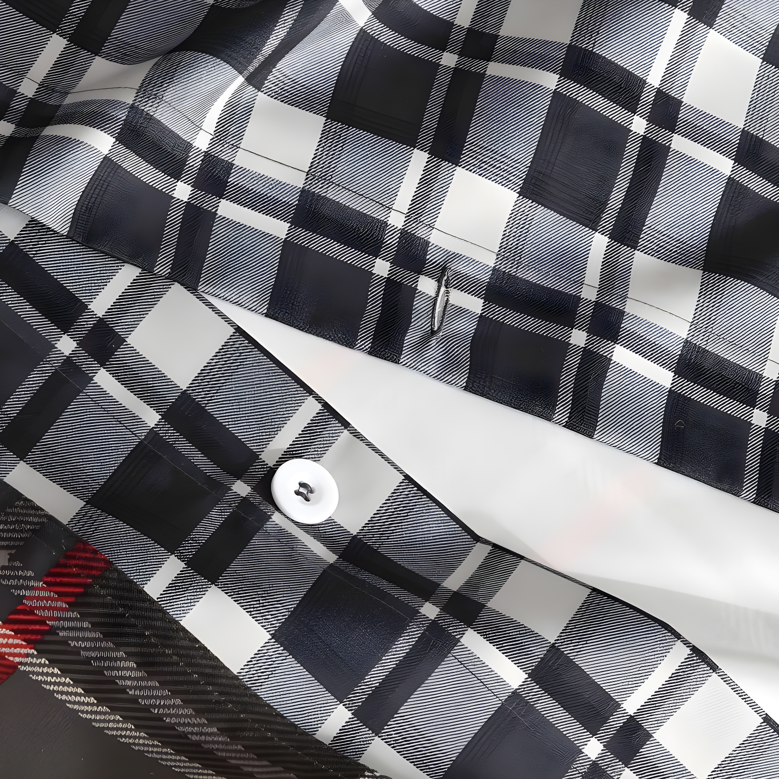 Eddie Bauer Eddie Bauer Willow Plaid Reversible Grey Duvet Cover Set