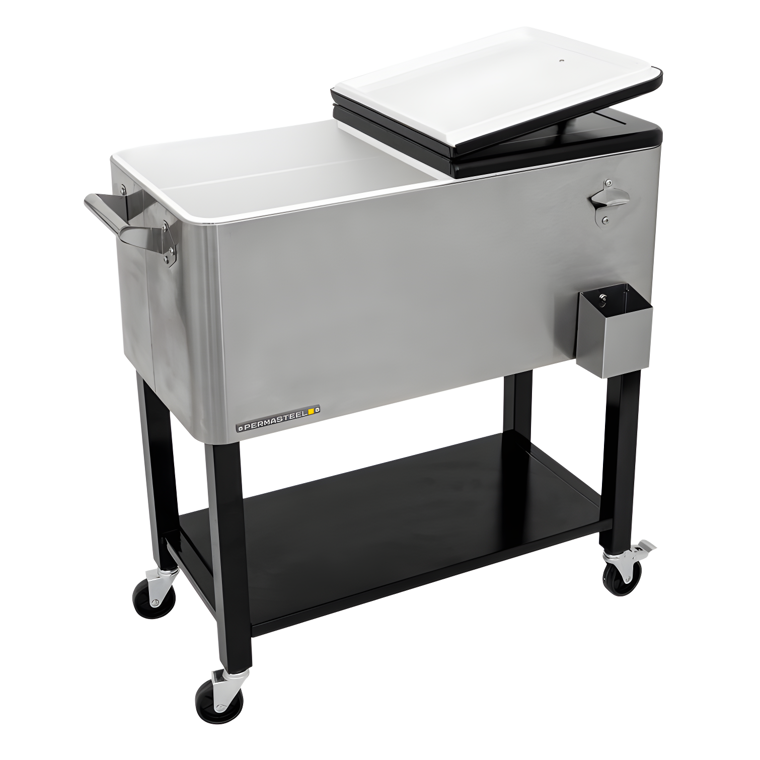 Permasteel 80-Qt Outdoor Patio Cooler with Removable Basin