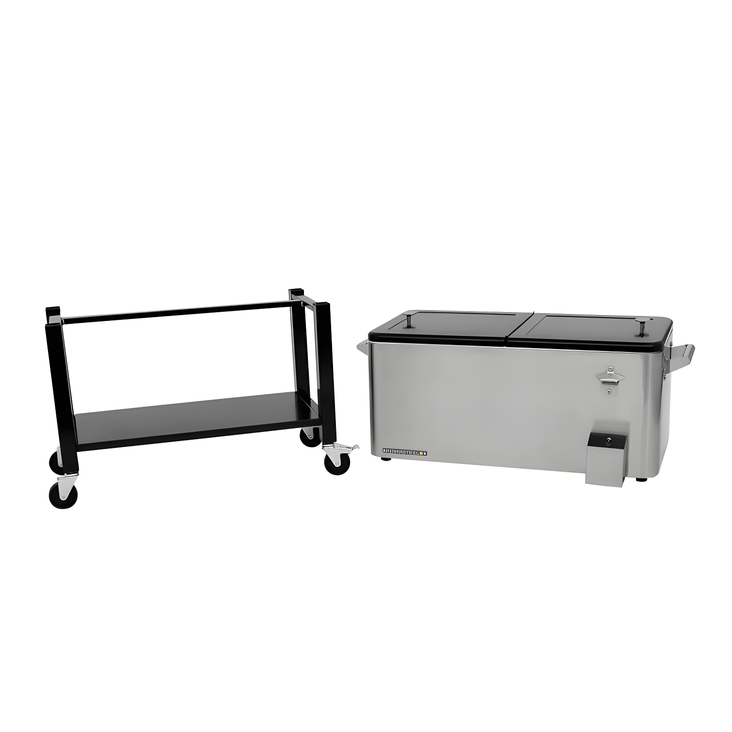 Permasteel 80-Qt Outdoor Patio Cooler with Removable Basin