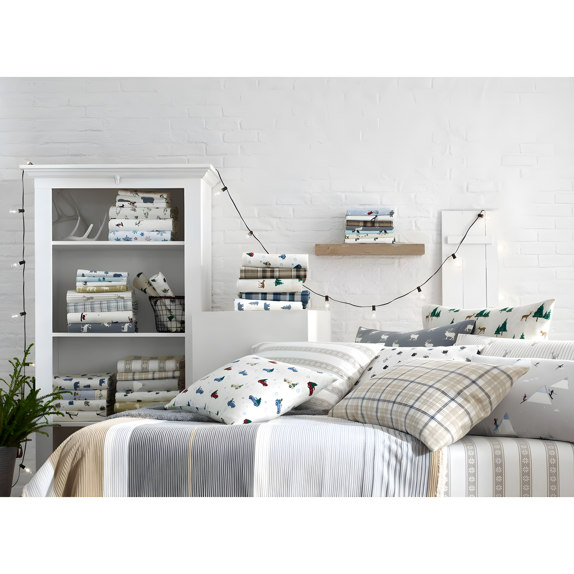 Eddie Bauer Eddie Bauer Printed Cotton Percale Sheet Sets