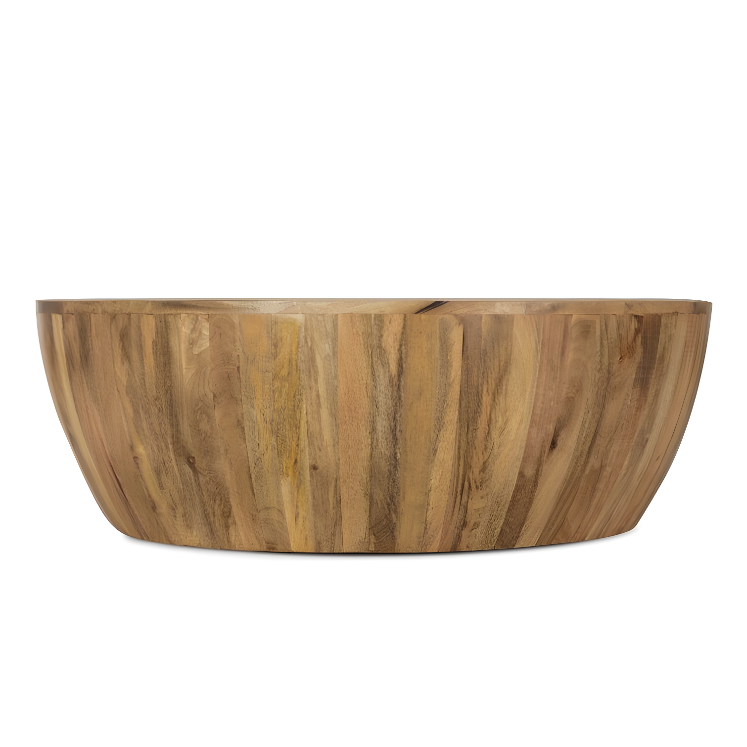 Vivenne Mango Wood Drum Coffee Table