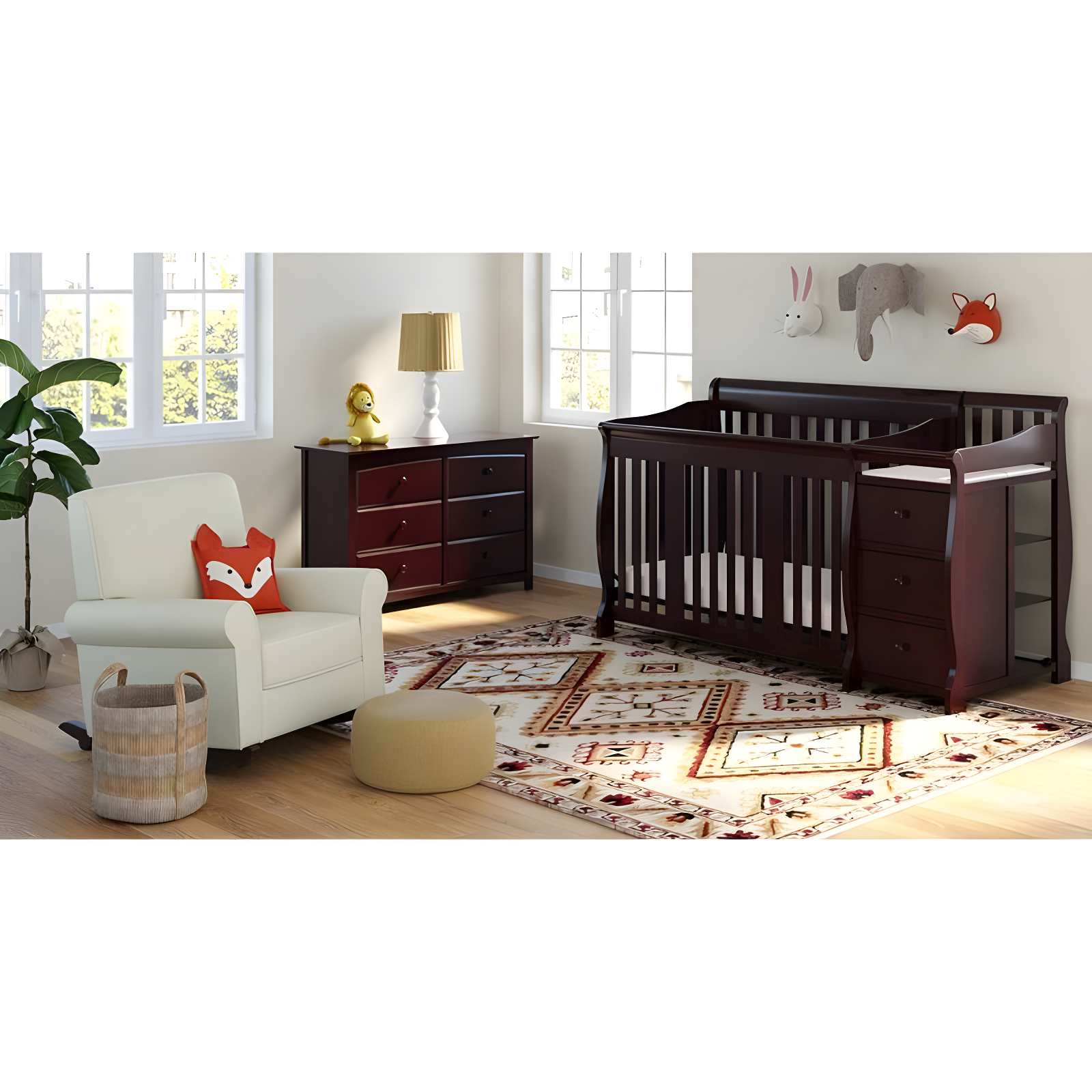 Portofino 5-in-1 Convertible Crib and Changer