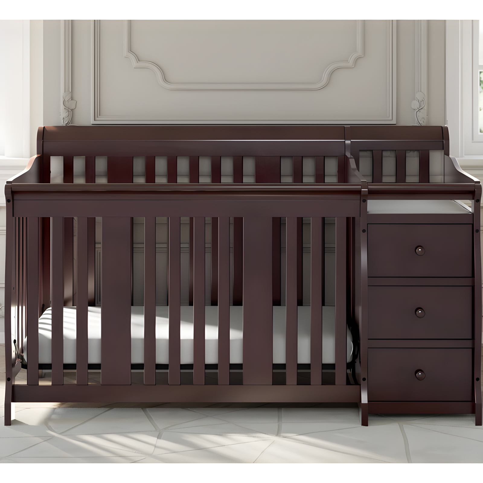 Portofino 5-in-1 Convertible Crib and Changer