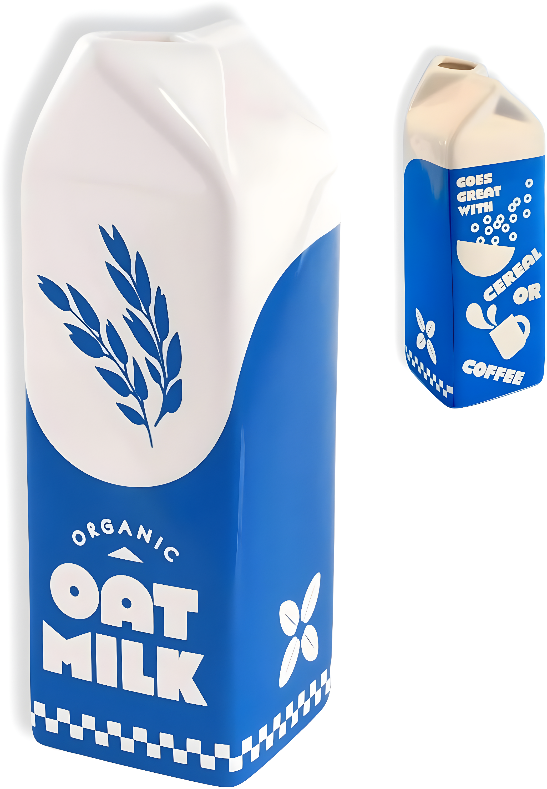 ban.do Vintage Inspired Rise and Shine Decorative Ceramic Vase, Unique Home/Kitchen/Office Accent, Oat Milk