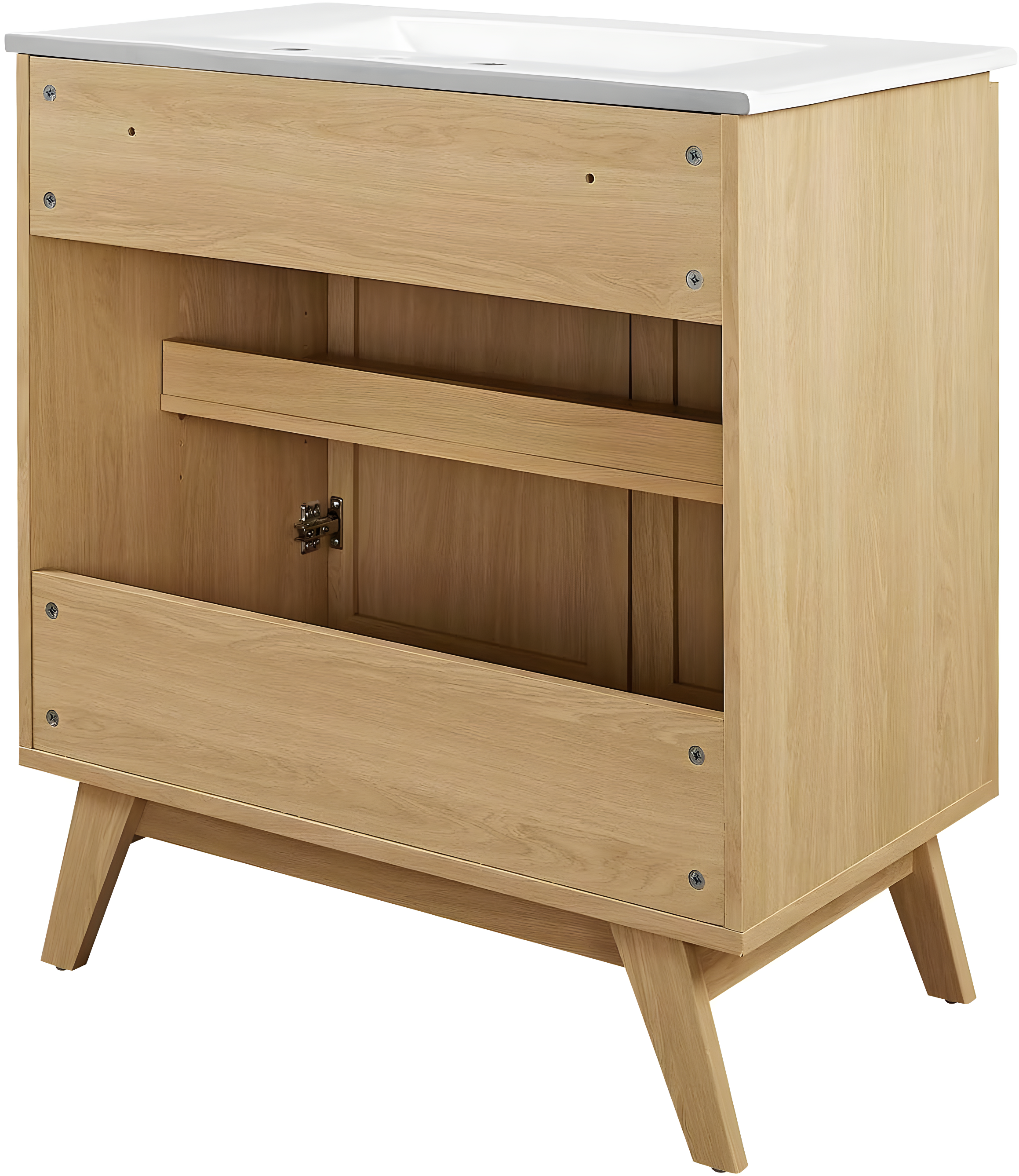 Modway Modway Soma 30'' Free Standing Single Bathroom Vanity with Manufactured Wood Top