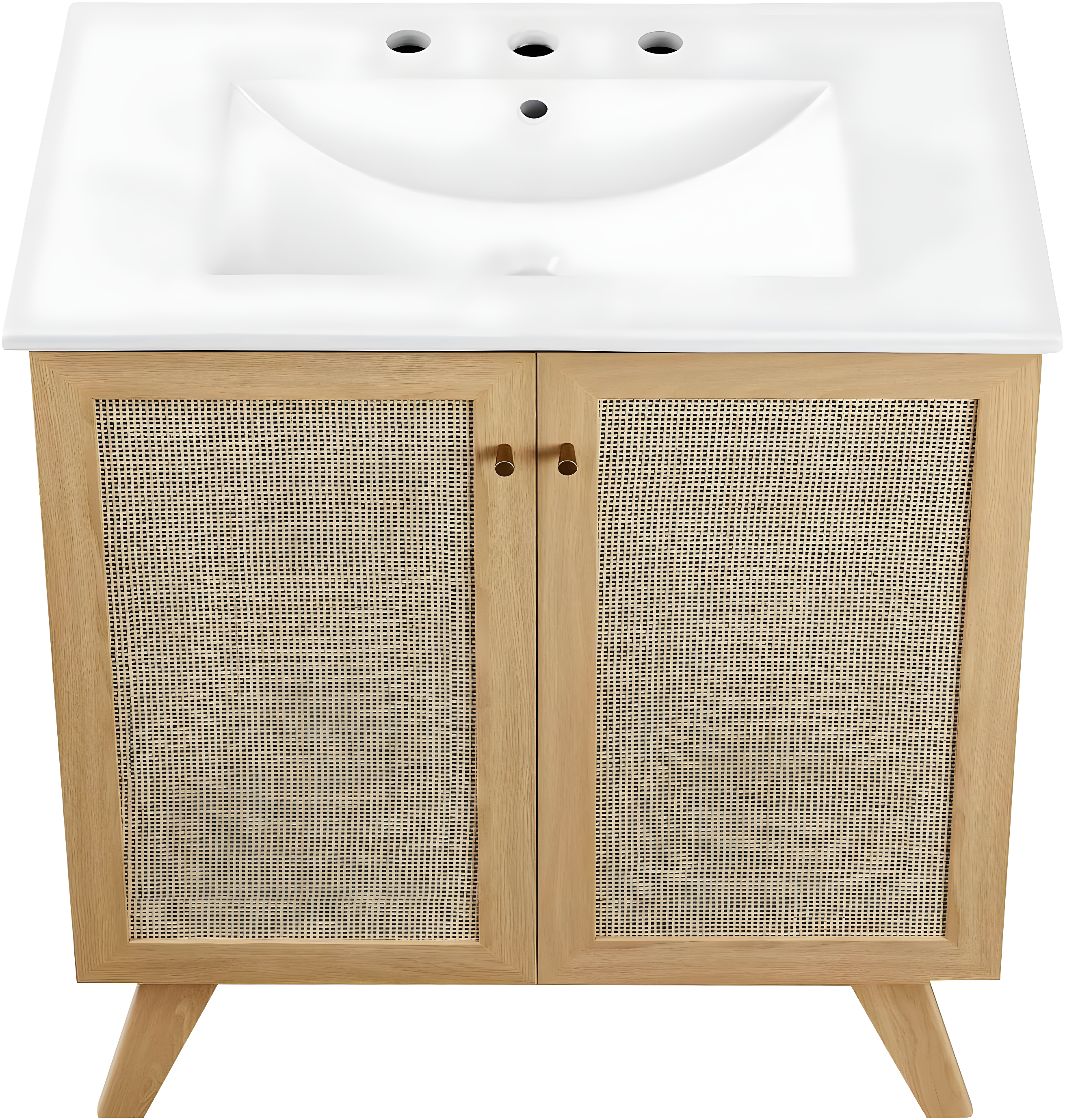 Modway Modway Soma 30'' Free Standing Single Bathroom Vanity with Manufactured Wood Top