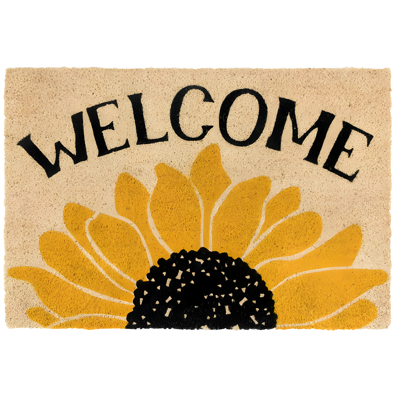 Sunflower Welcome Doormat