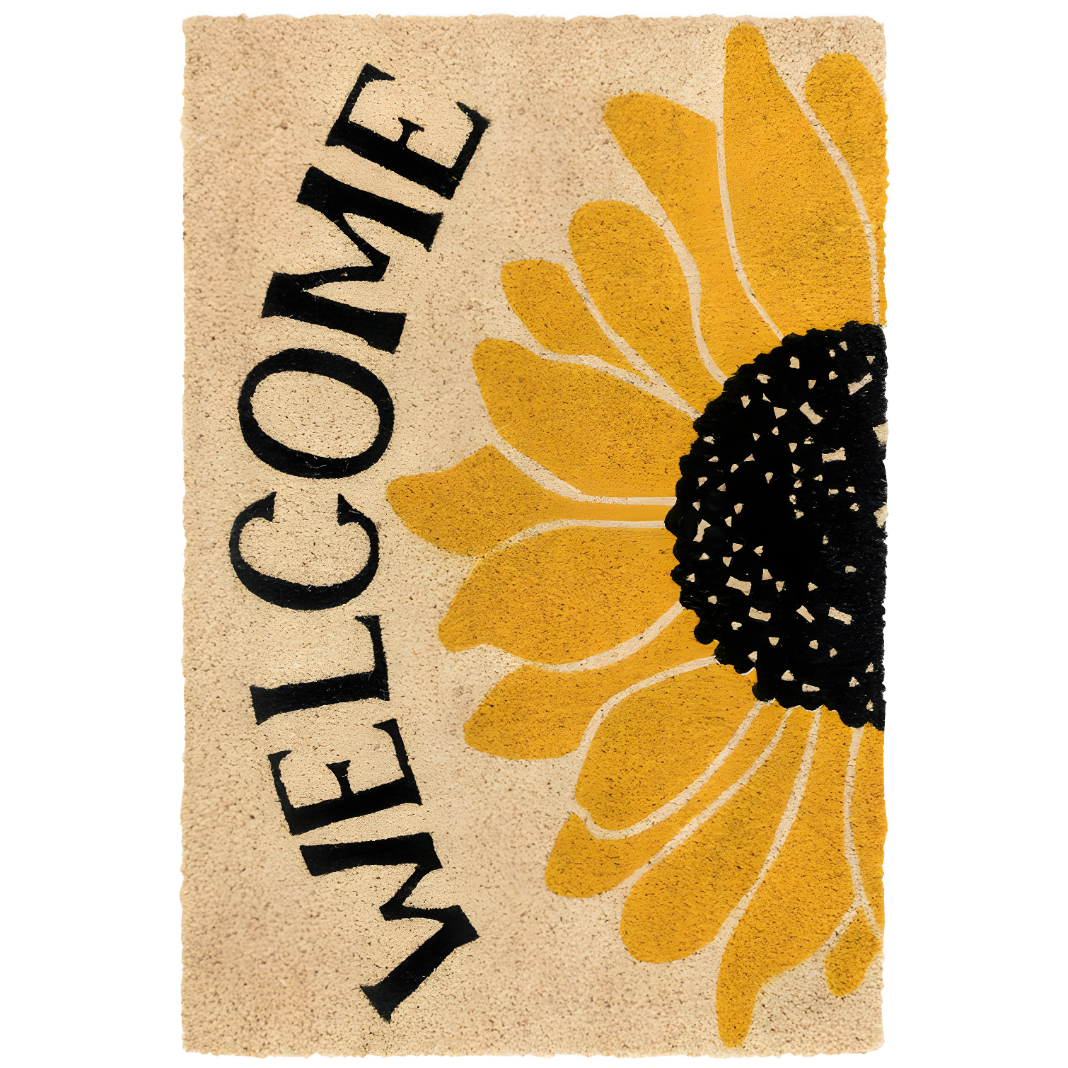 Sunflower Welcome Doormat