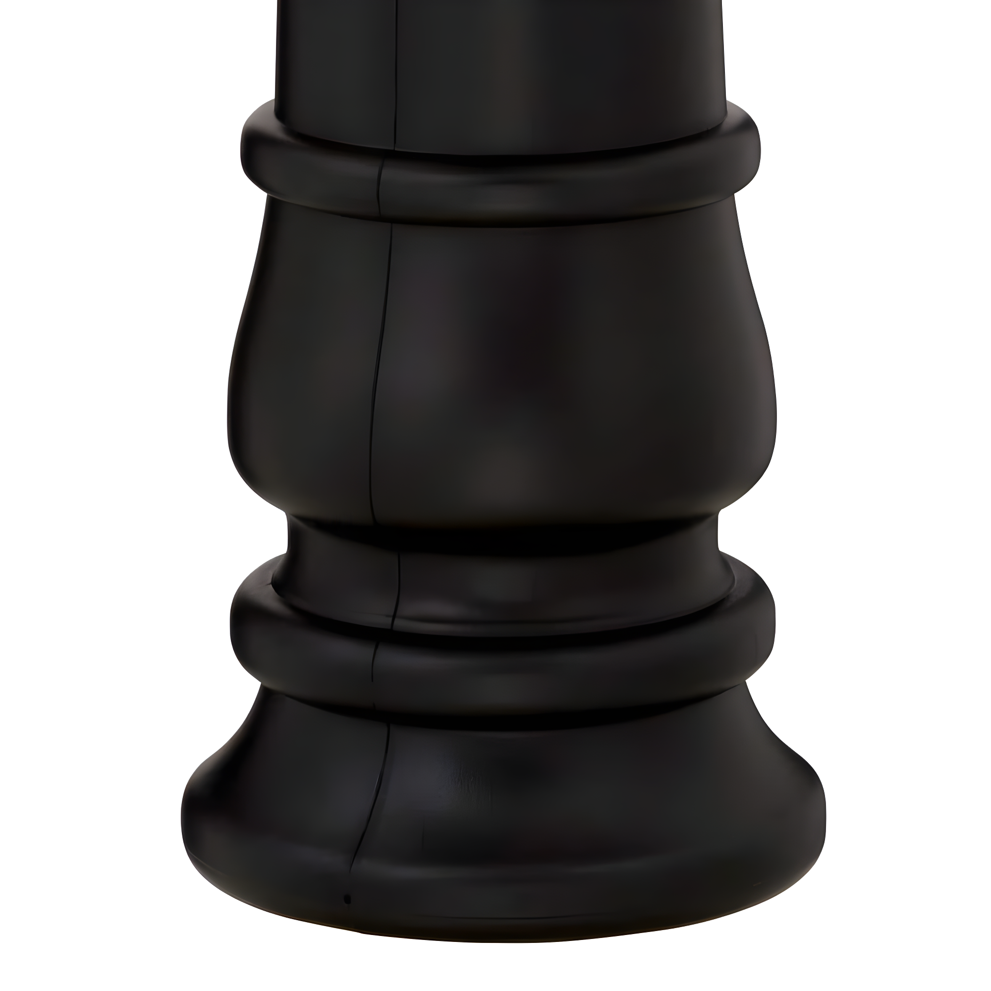 Gibraltar Mailboxes Stratford Decorative Plastic Post Mount Black Mailbox