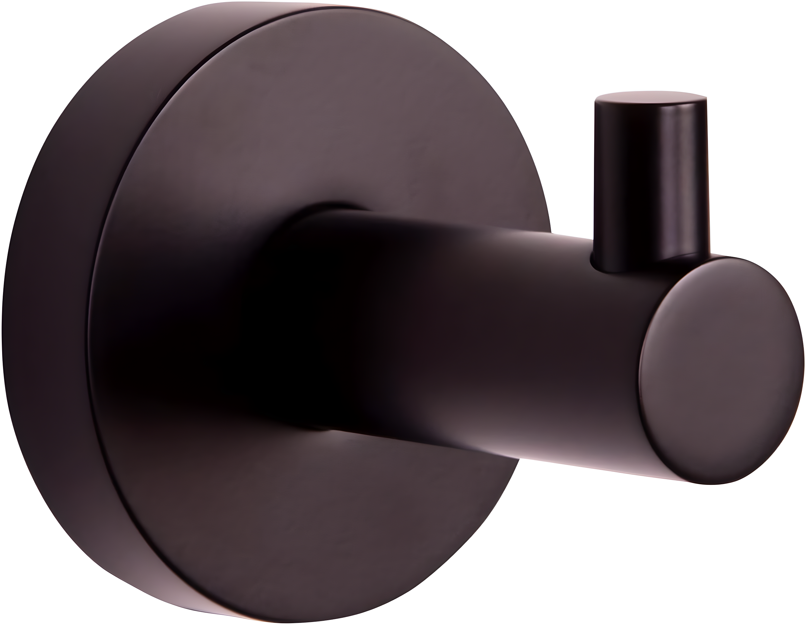 Kelton & Robe Hook for Bathroom, Matte Black