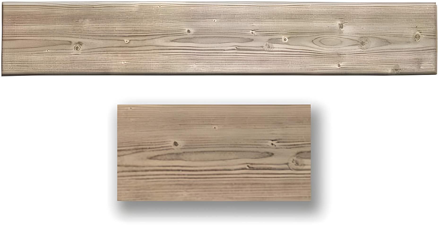 Foam Wood Glue-Up Ceiling Planks 39 in. x 6 in.