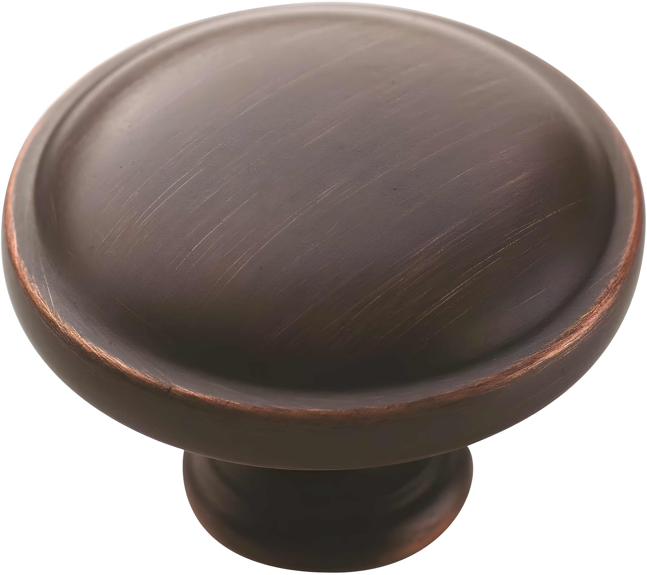 Amerock Allison Round Cabinet Knob 1-1/4 in. D 15/16 in. Oil Rubbed Bronze 1 pk
