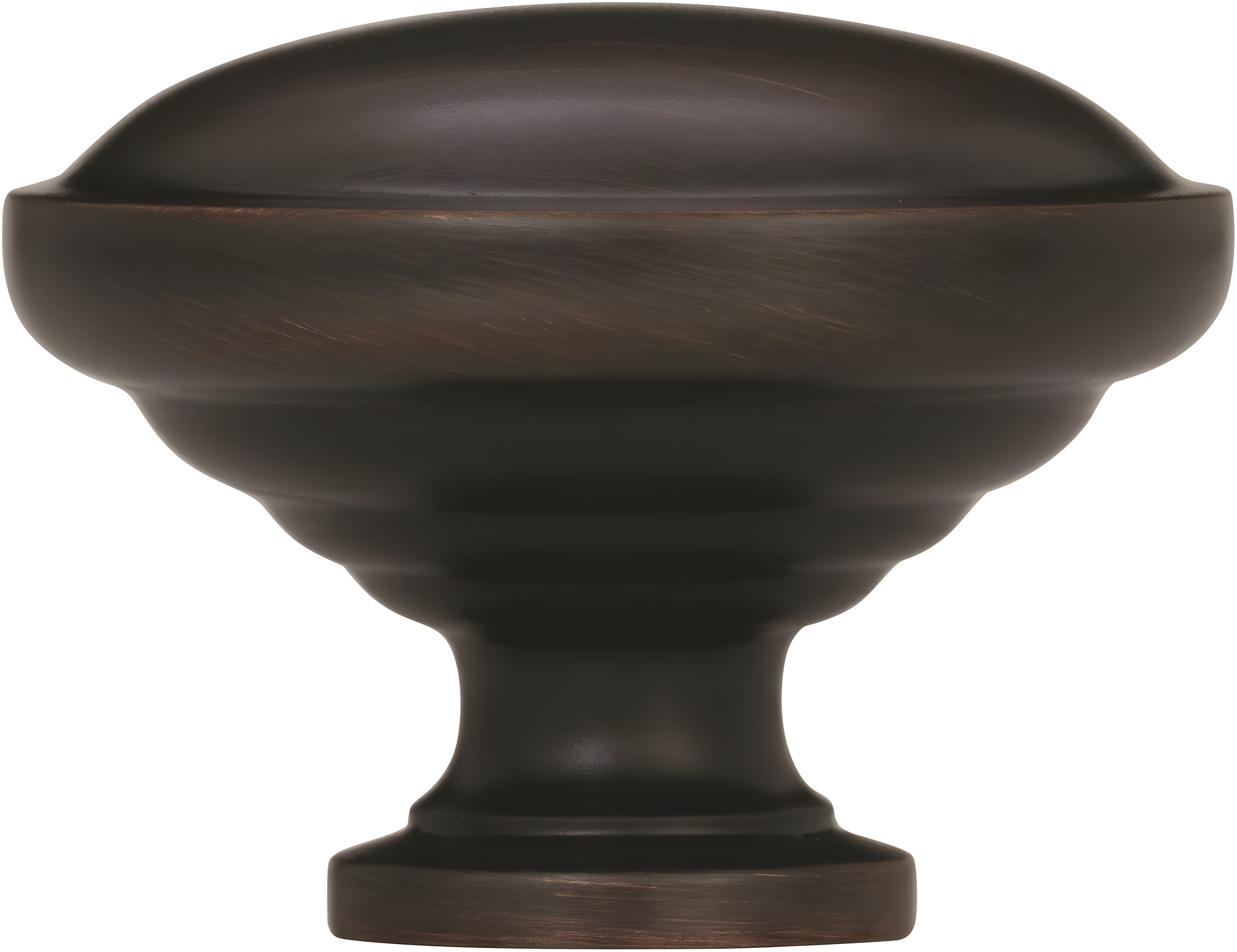Amerock Allison Round Cabinet Knob 1-1/4 in. D 15/16 in. Oil Rubbed Bronze 1 pk