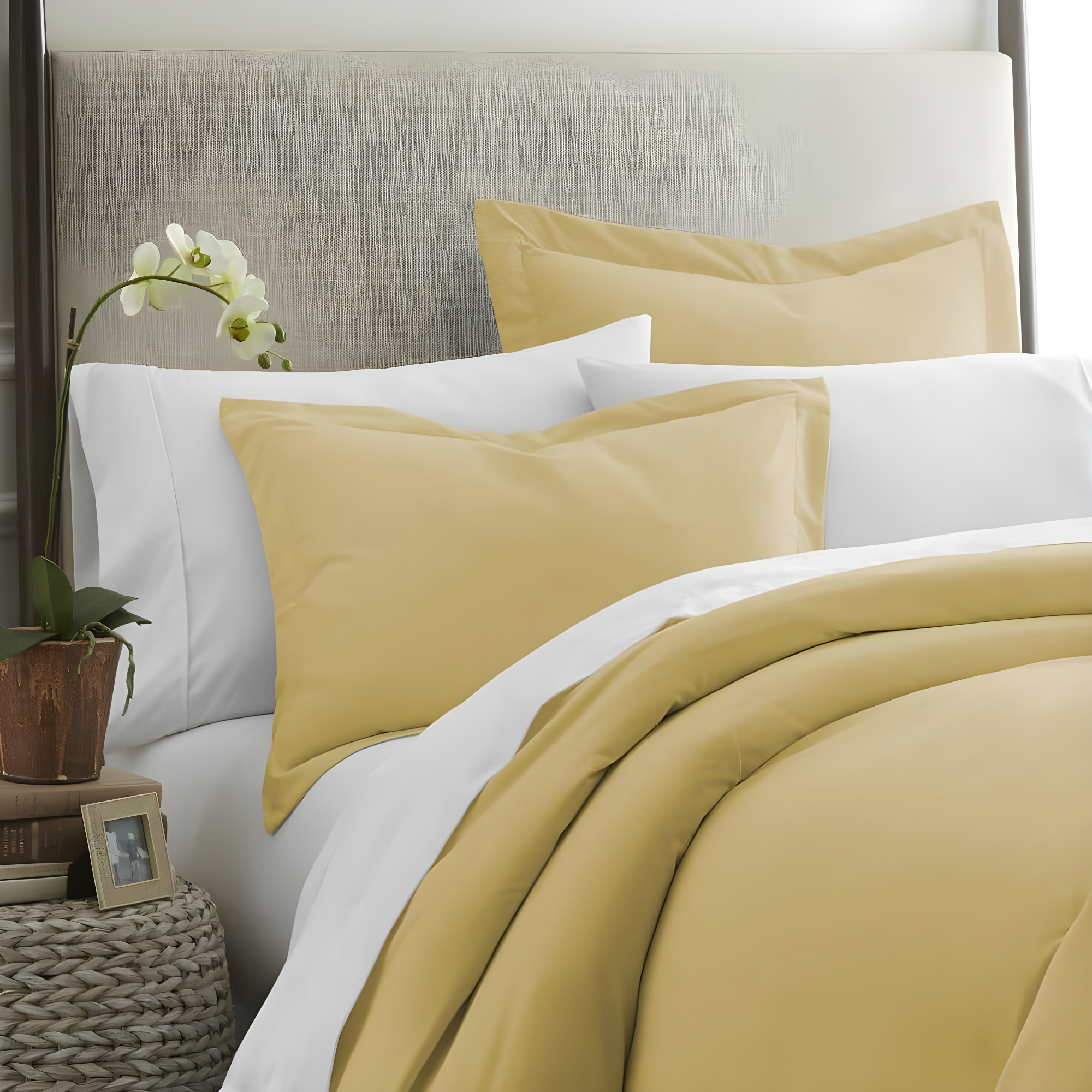 Pillow Shams 2-Pack Microfiber Ultra Soft Bedding (Set of 2)