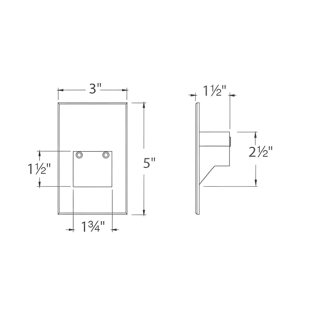 Low Voltage Metal Step Light
