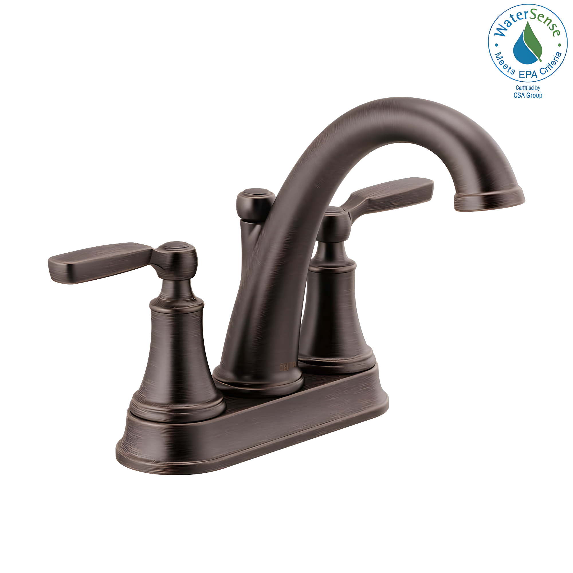 Woodhurst Centerset Bathroom Faucet with Drain Assembly